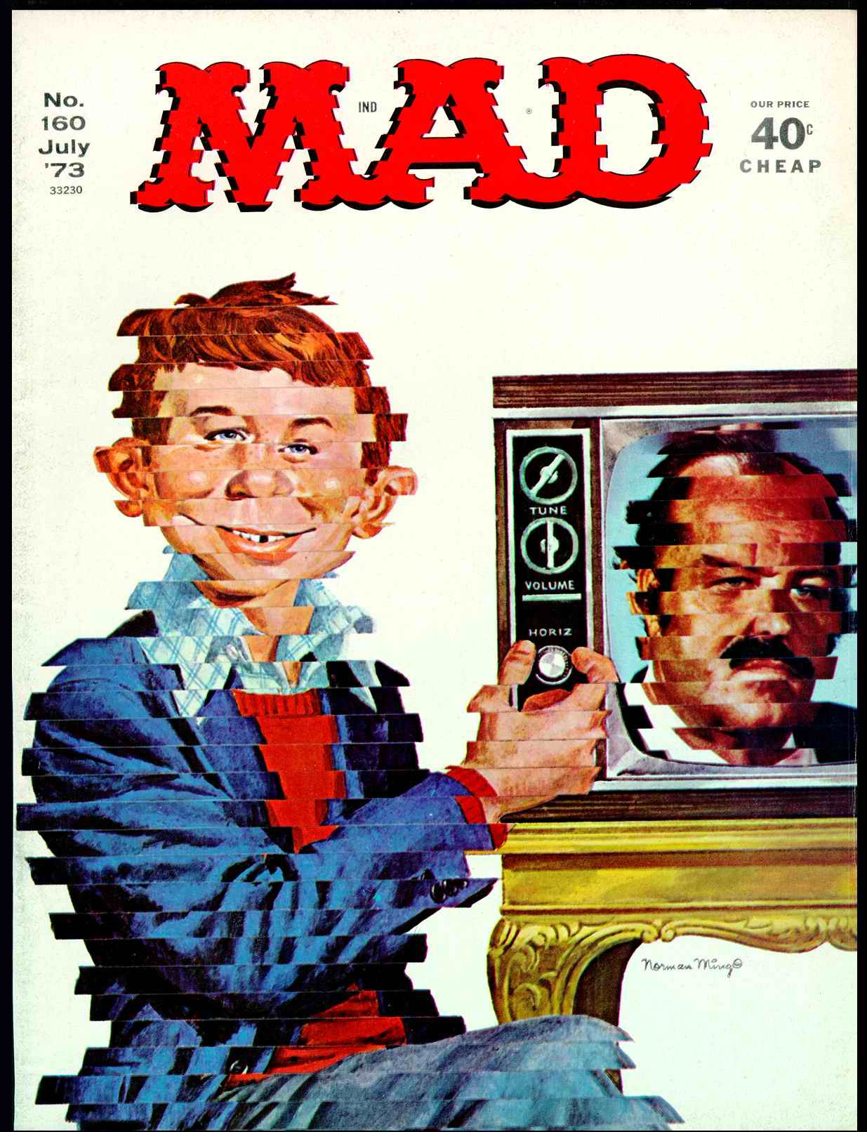 Read online MAD comic -  Issue #160 - 1