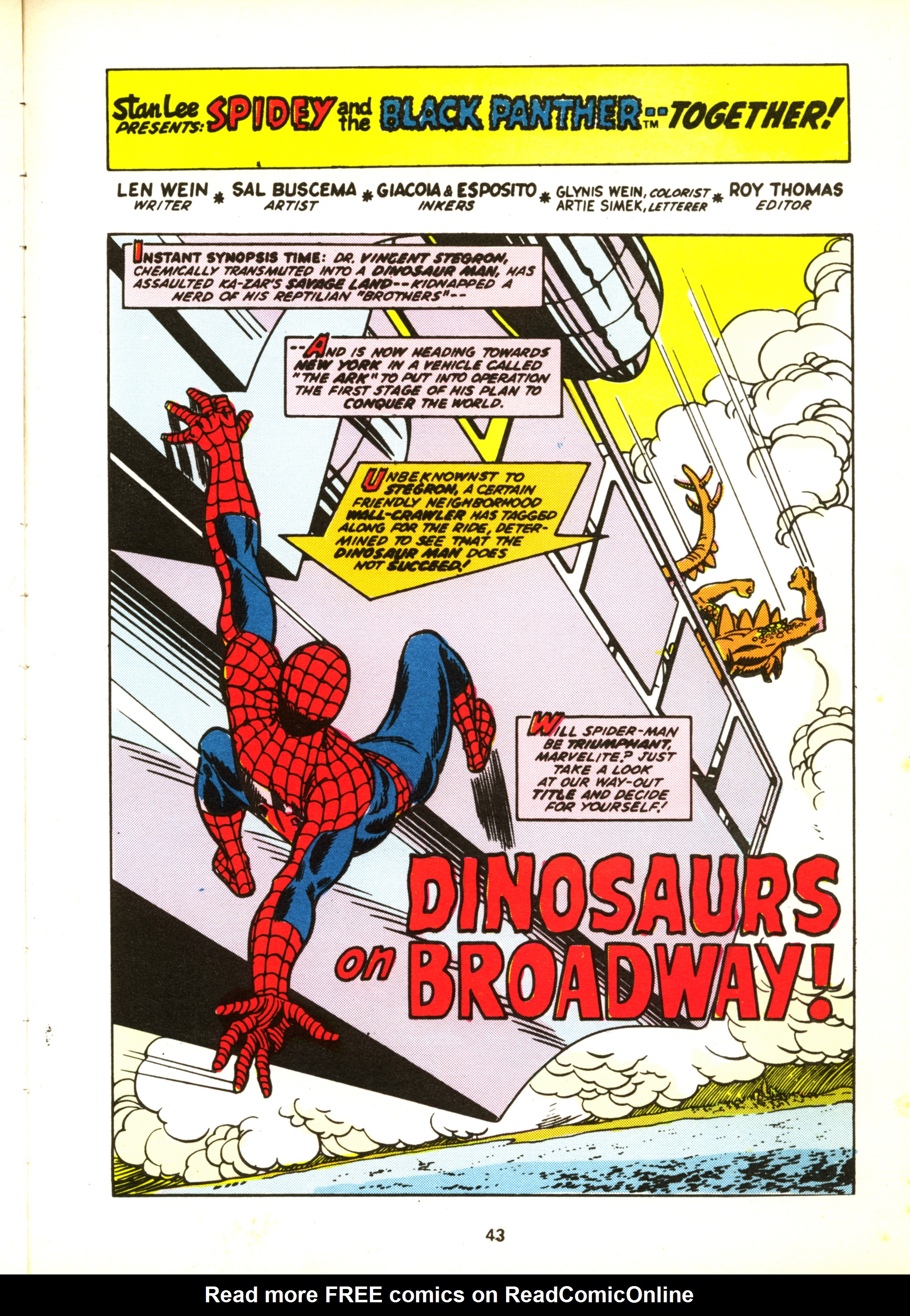 Read online Spider-Man Annual (1974) comic -  Issue #1976 - 41