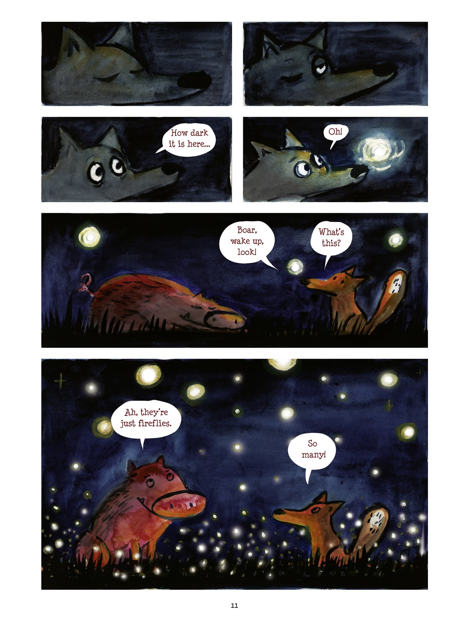 Read online Tiny Fox and Great Boar comic -  Issue #2 - 11