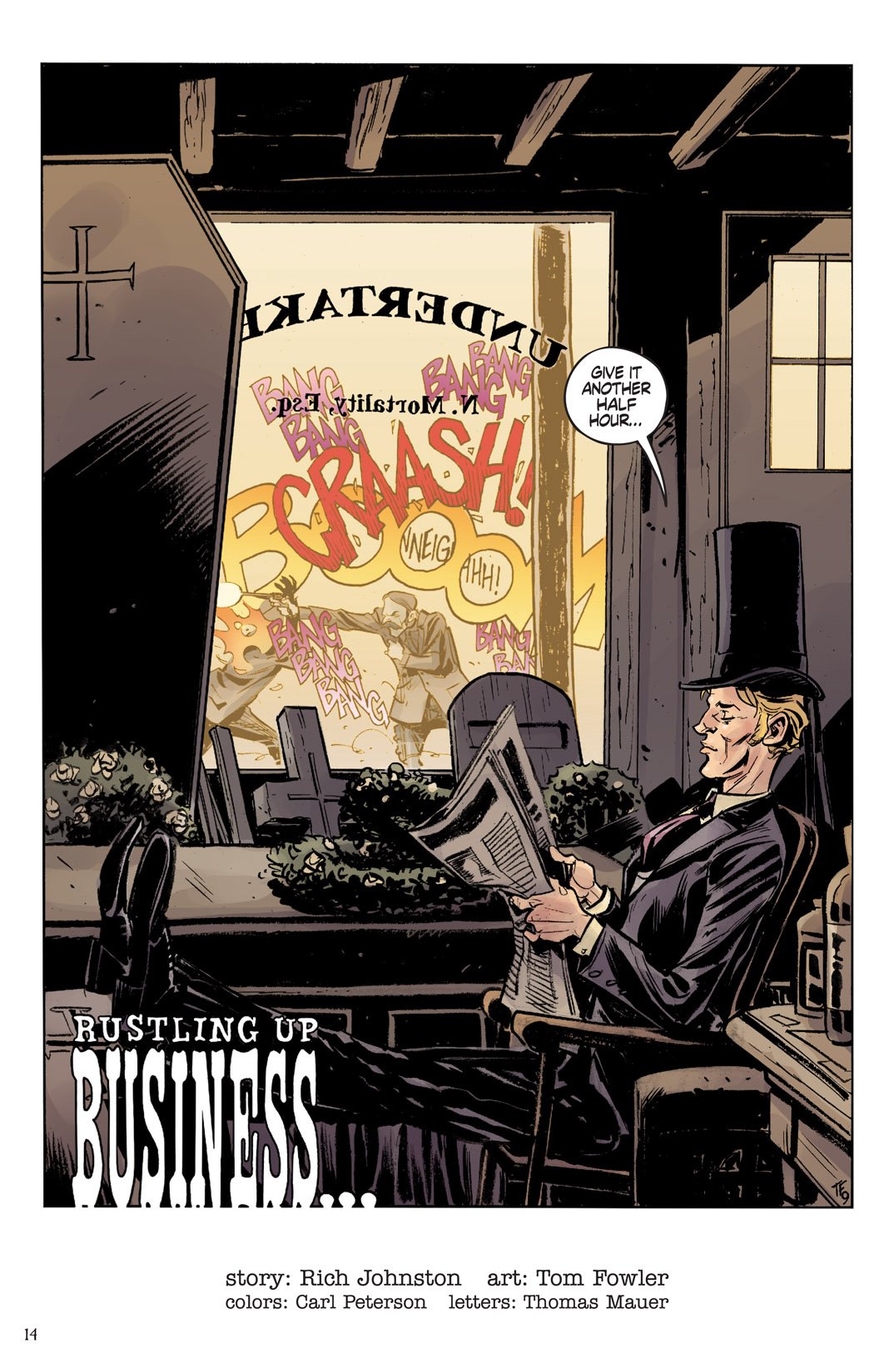 Read online Outlaw Territory comic -  Issue # TPB 2 (Part 1) - 14