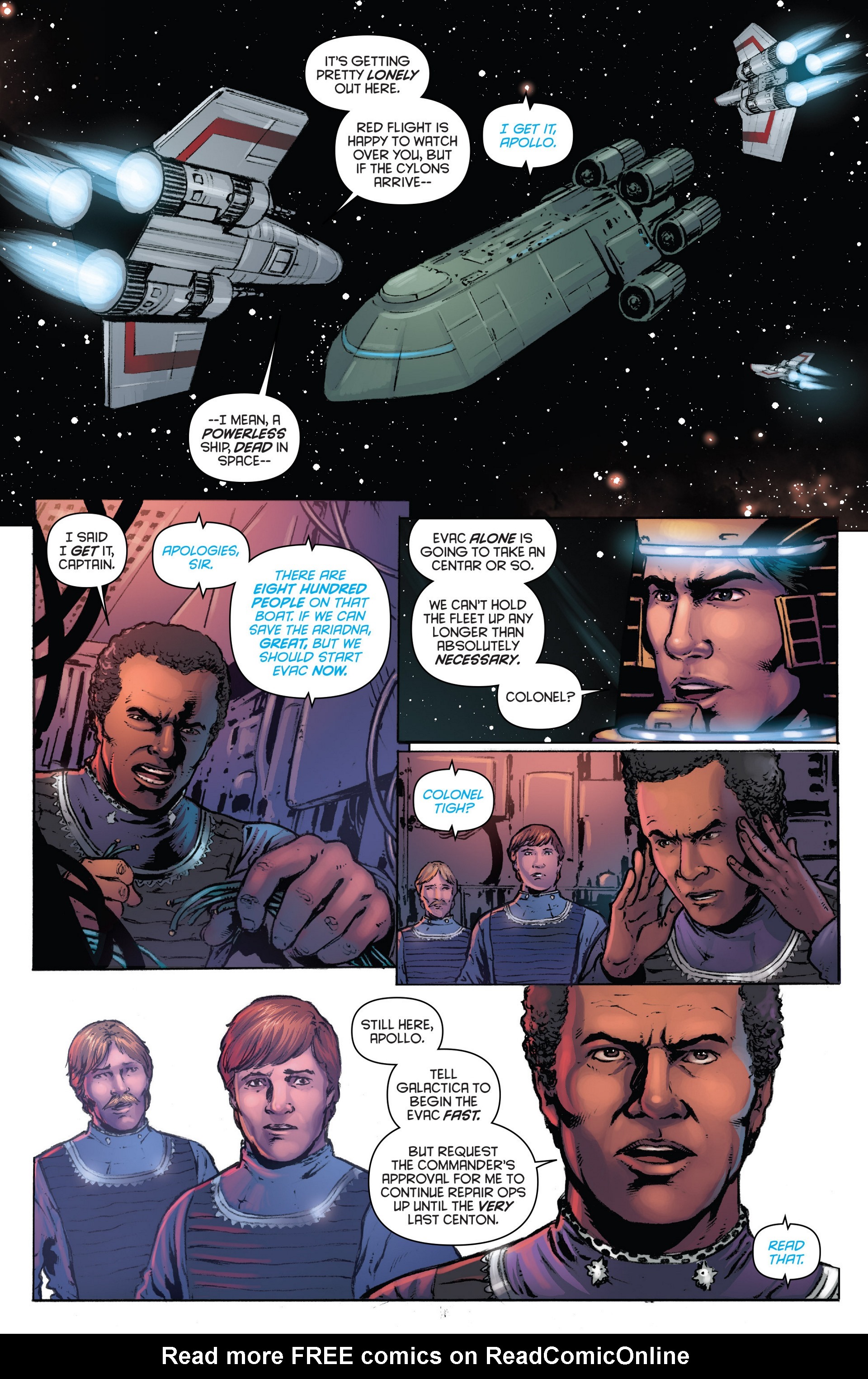 Read online Classic Battlestar Galactica (2013) comic -  Issue #10 - 15