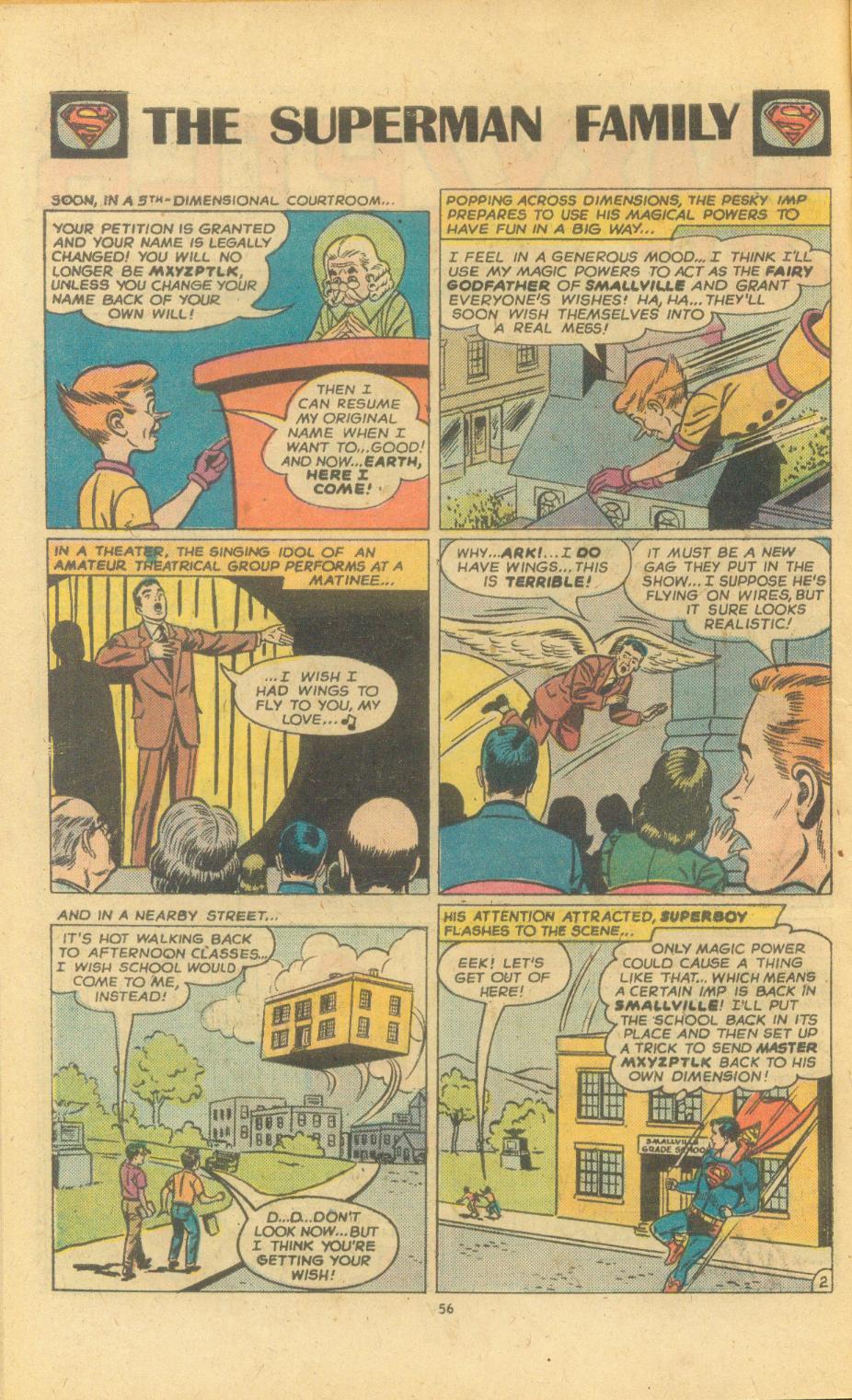 Read online The Superman Family comic -  Issue #170 - 56