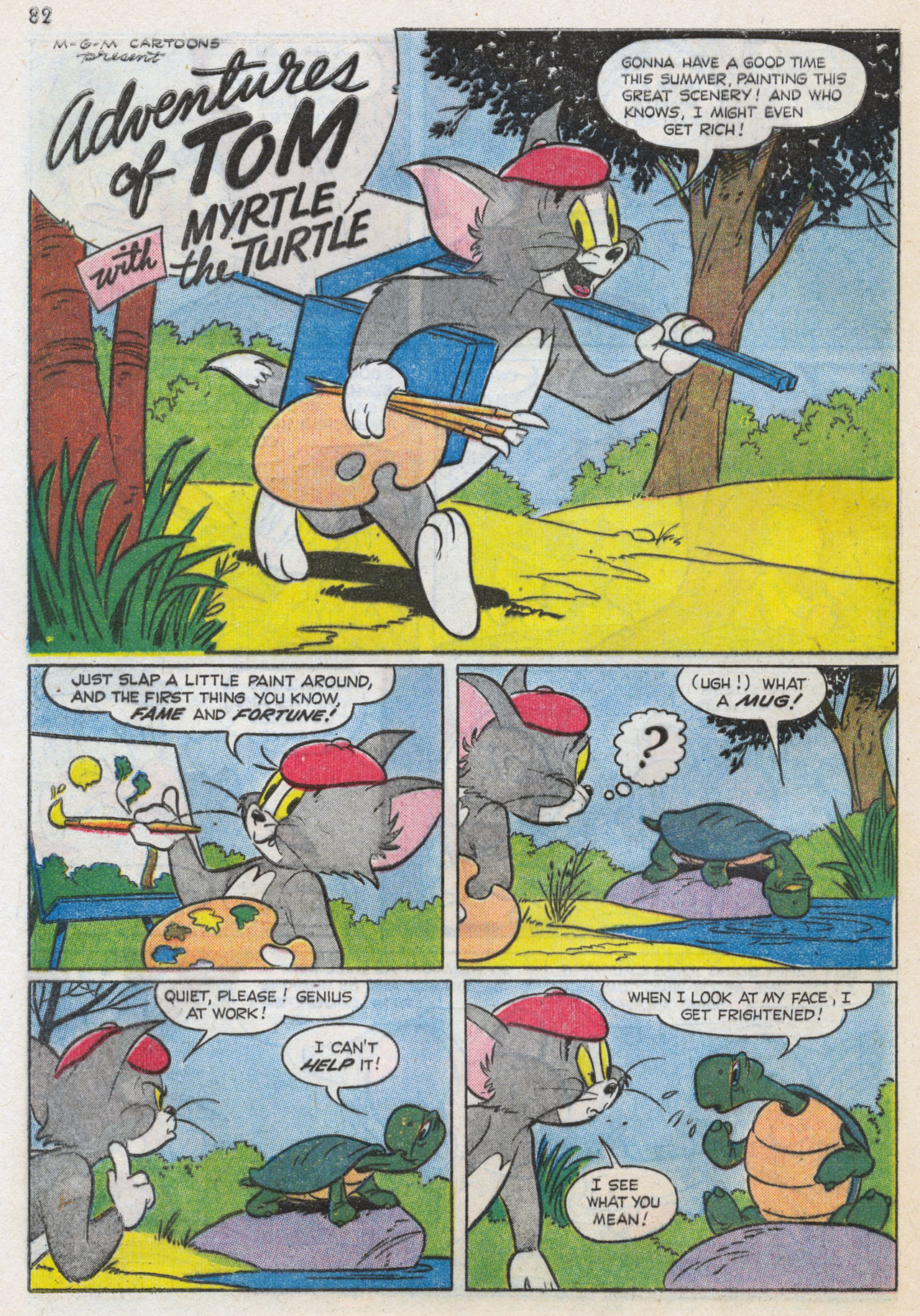Read online Tom and Jerry's Summer Fun comic -  Issue #3 - 85