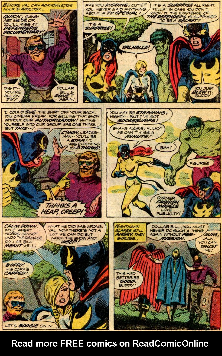 The Defenders (1972) Issue #62 #63 - English 4