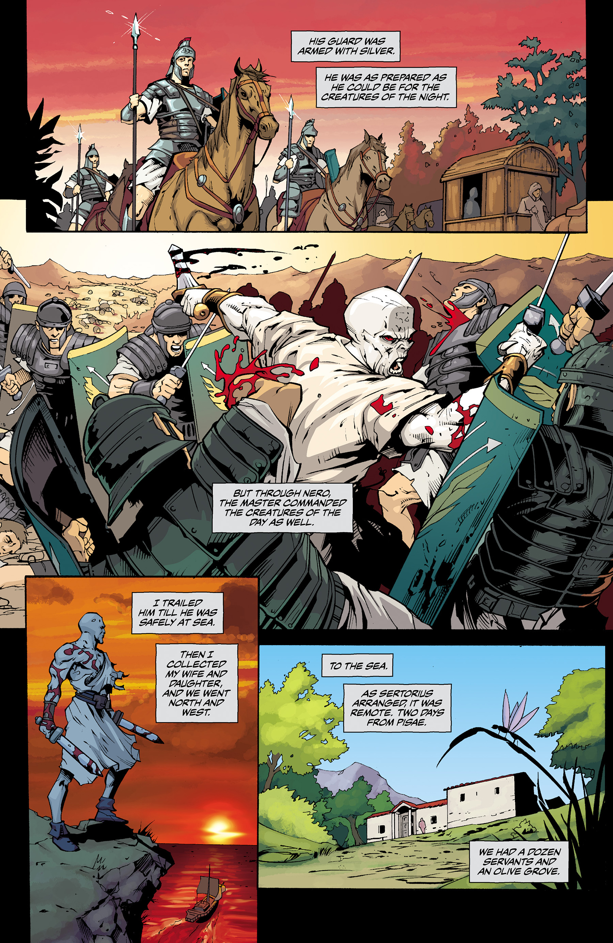 Read online The Strain: Mister Quinlan―Vampire Hunter comic -  Issue #5 - 11