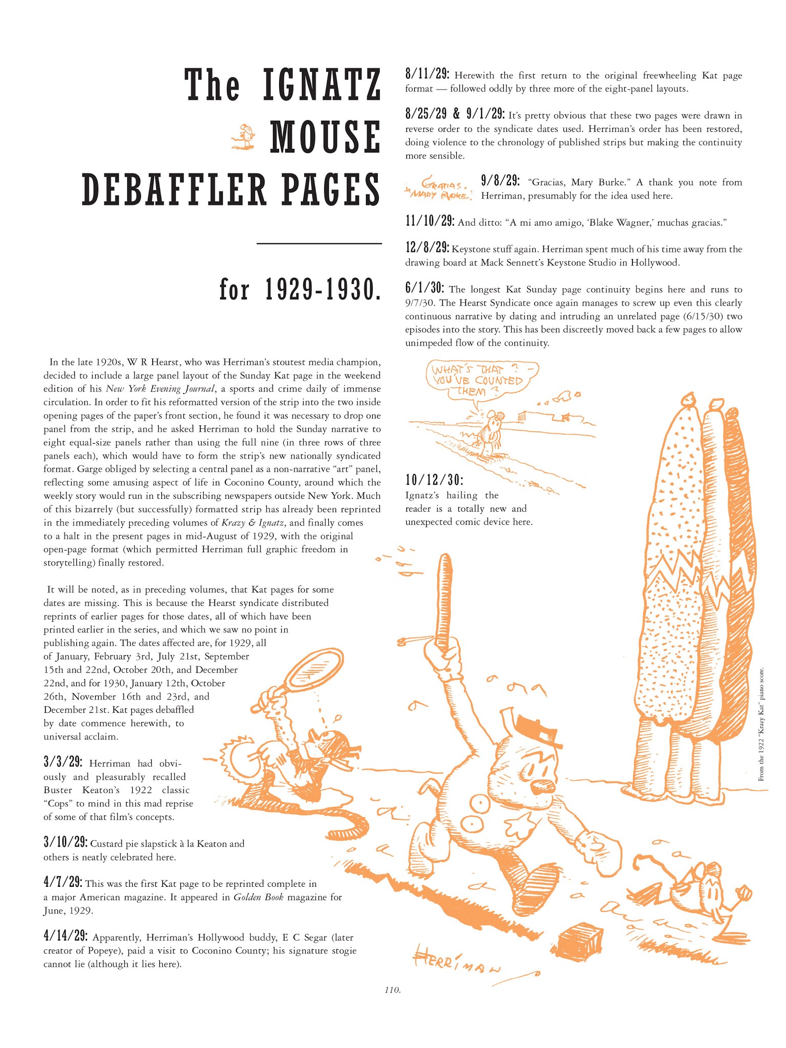 Read online Krazy & Ignatz comic -  Issue # TPB 6 - 108