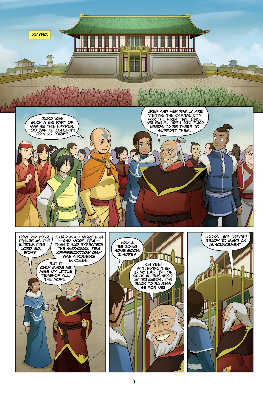 Nickelodeon Avatar: The Last Airbender - The Rift issue Omnibus (Part 1) - Page 4