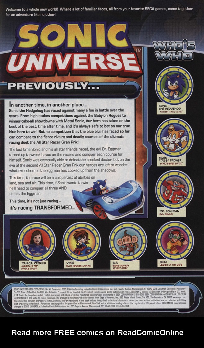 Read online Sonic Universe comic -  Issue #45 - 3