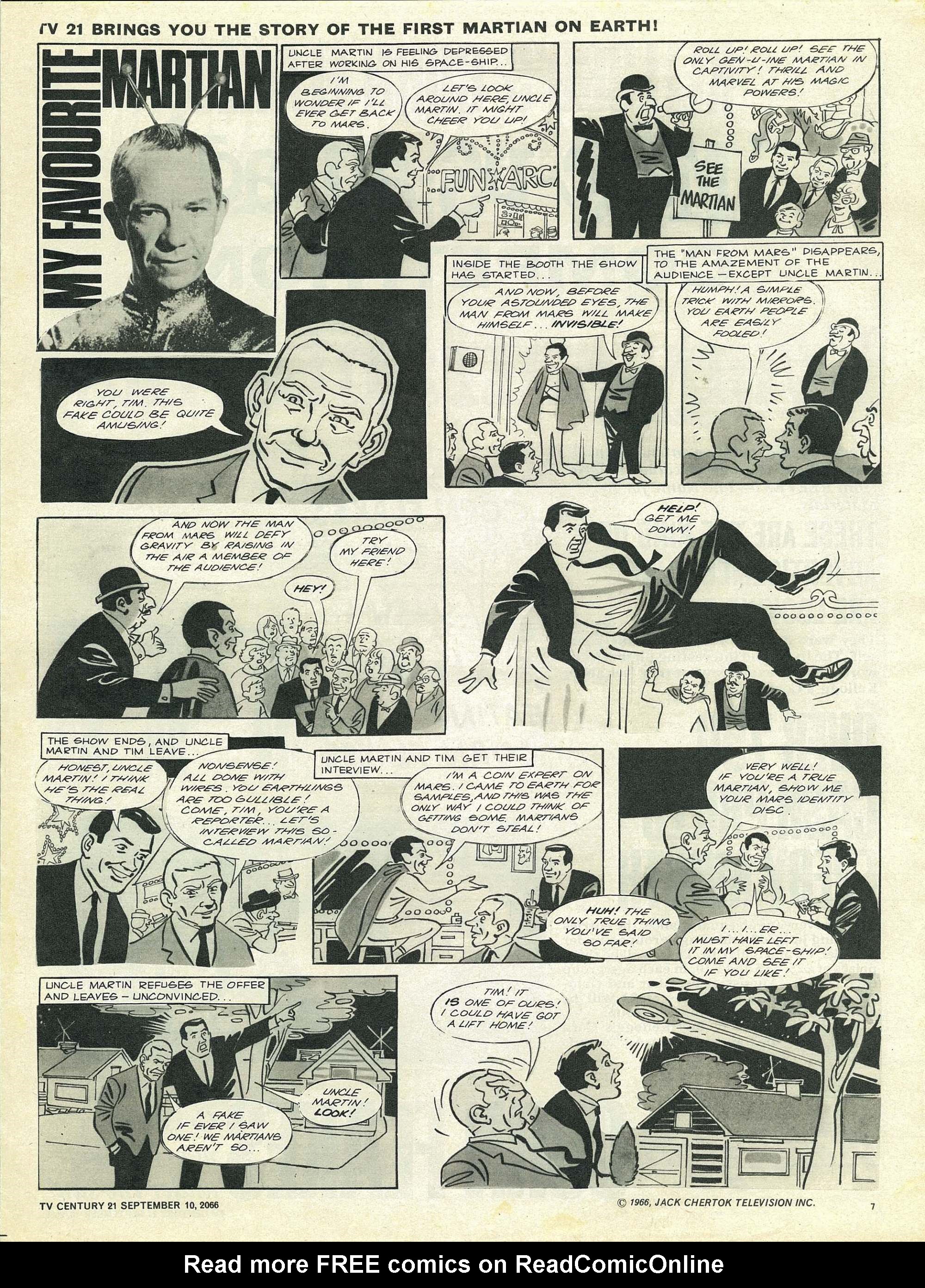 Read online TV Century 21 (TV 21) comic -  Issue #86 - 7