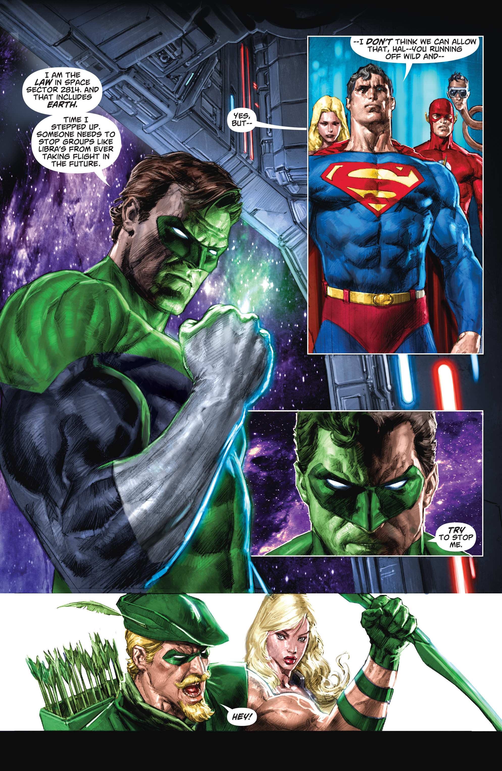 Read online Justice League: Cry for Justice comic -  Issue #1 - 7