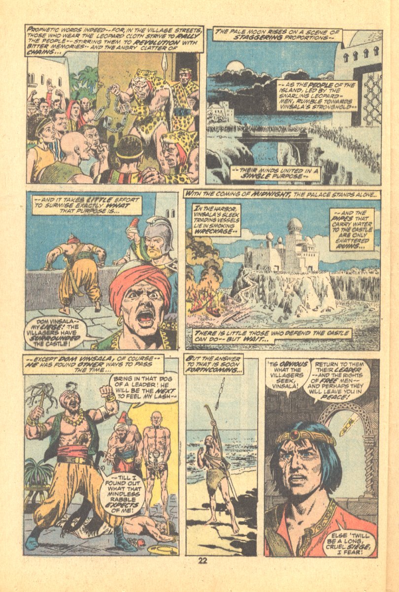 Read online Kull, the Conqueror (1971) comic -  Issue #8 - 17