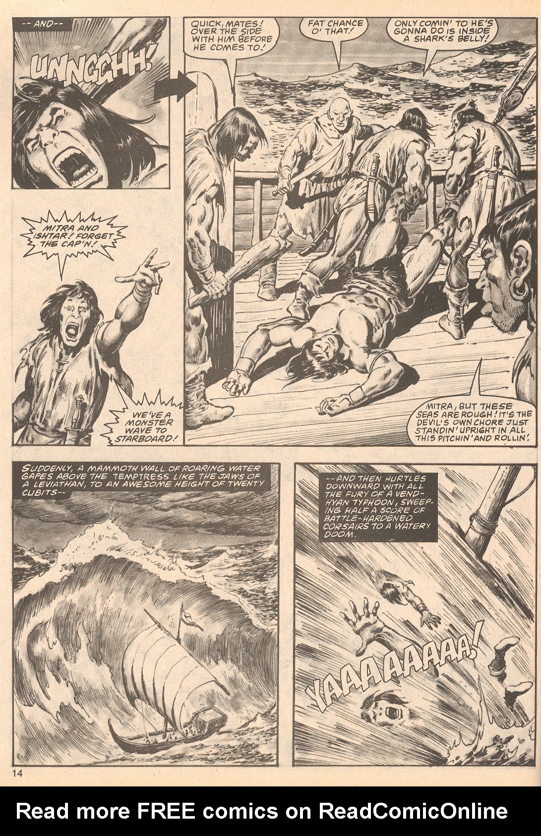 Read online The Savage Sword Of Conan comic -  Issue #62 - 14