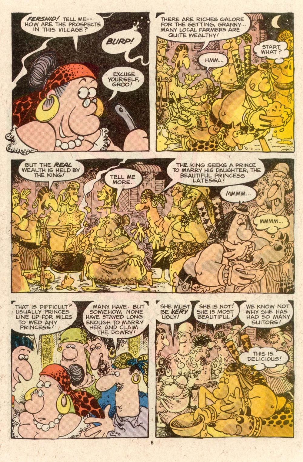 Read online Sergio Aragonés Groo the Wanderer comic -  Issue #42 - 6