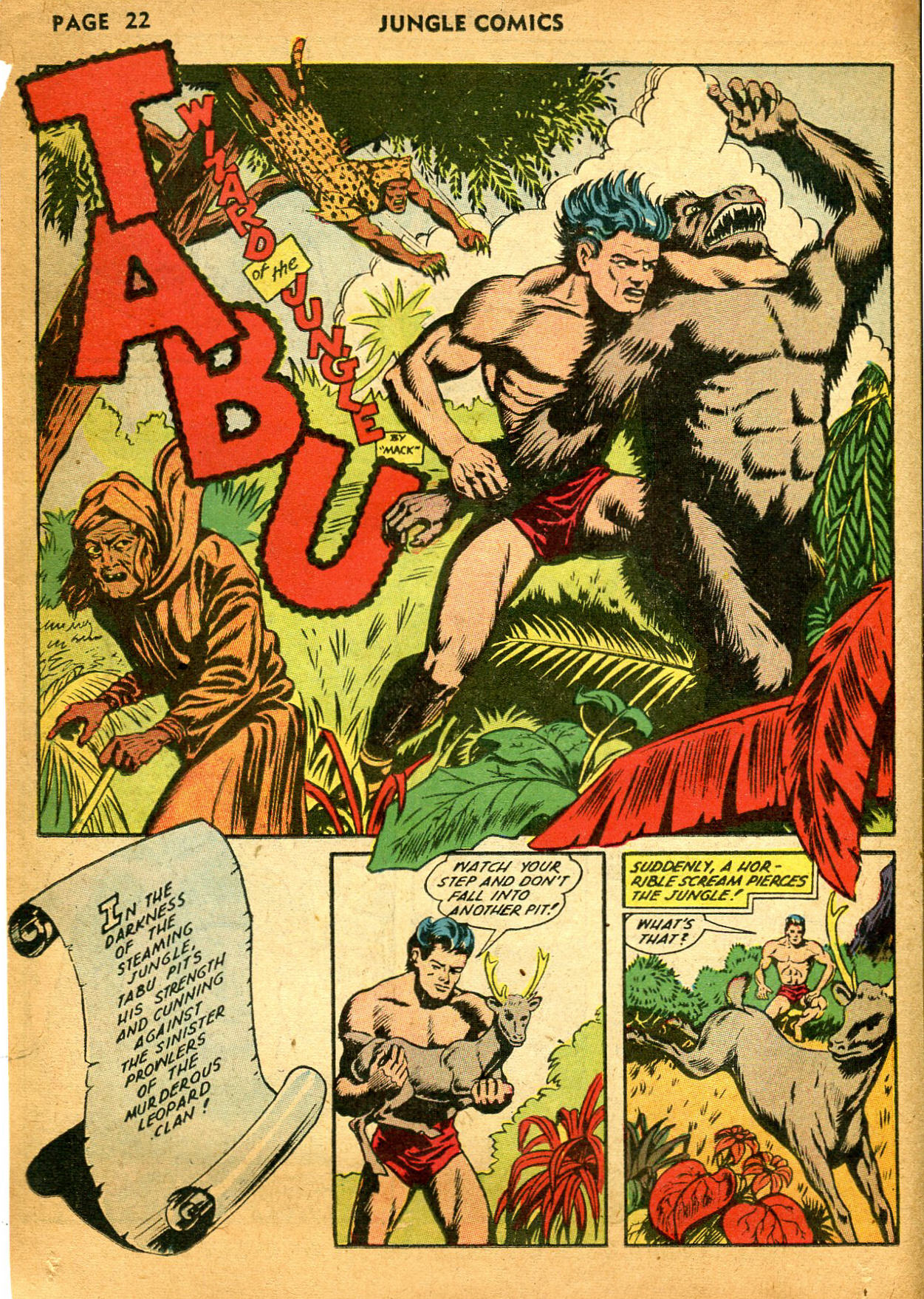 Read online Jungle Comics comic -  Issue #35 - 24
