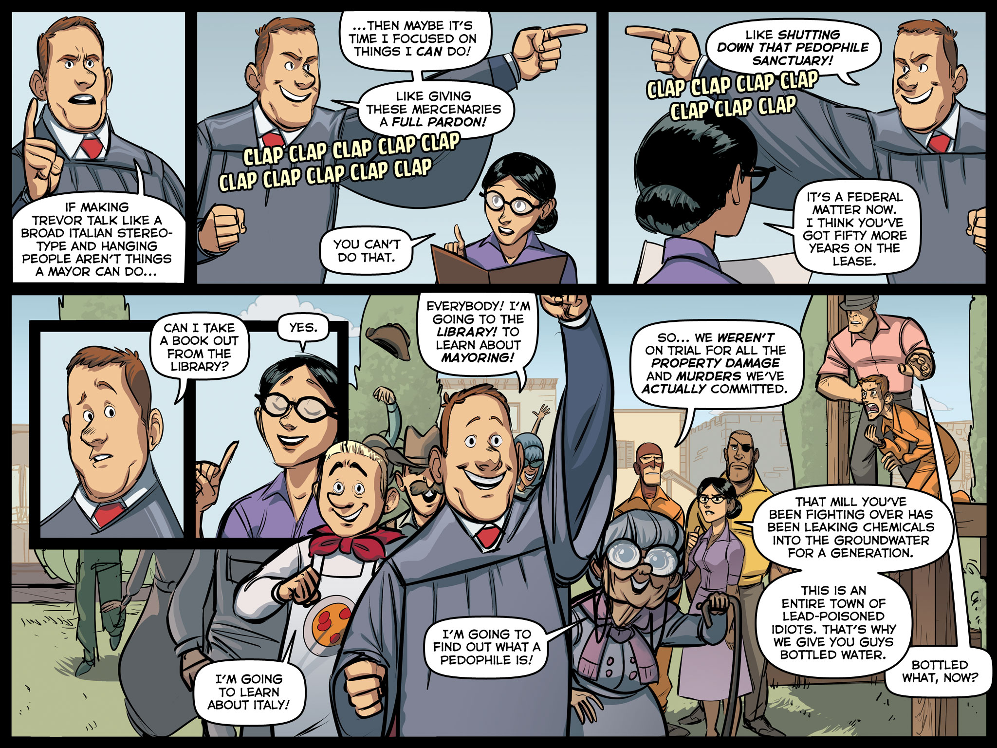 Read online Team Fortress 2 comic -  Issue #2 - 59
