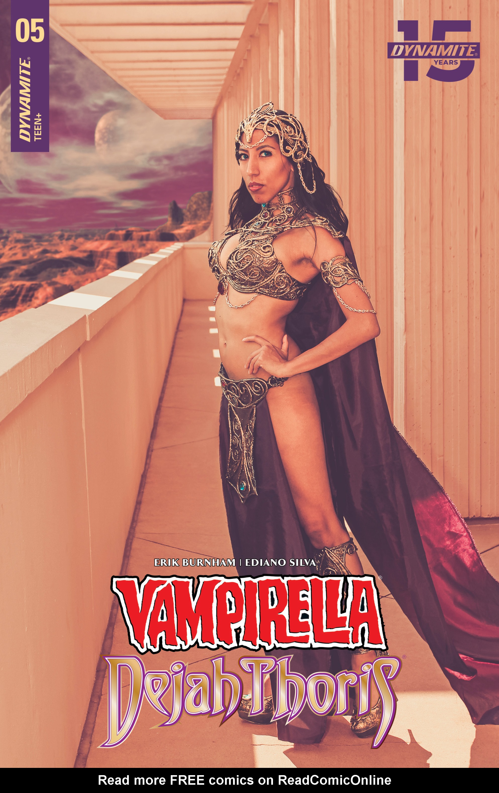Read online Vampirella/Dejah Thoris comic -  Issue #5 - 6