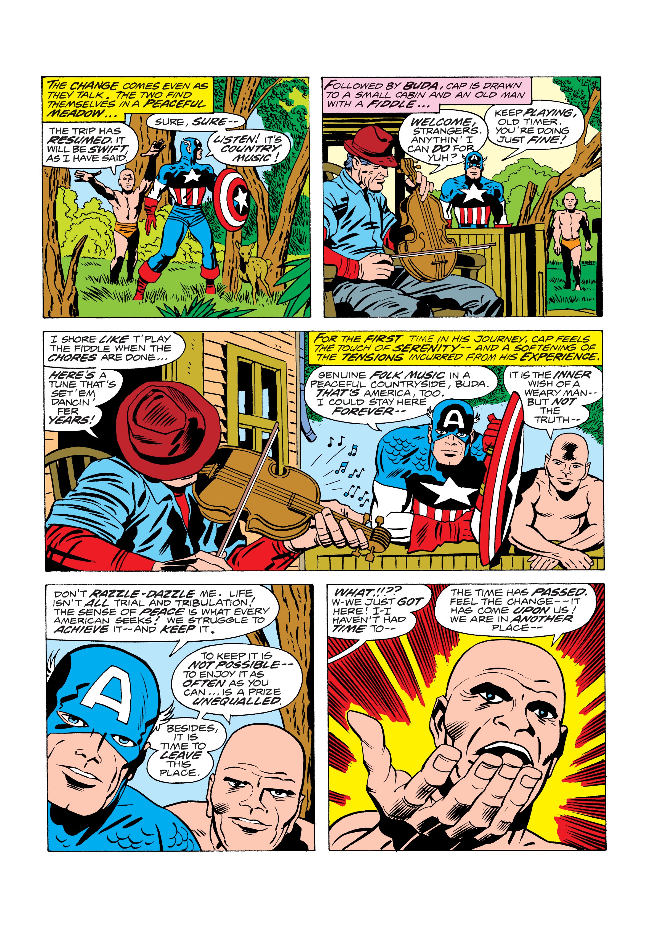 Read online Marvel Masterworks: Captain America comic -  Issue # TPB 10 (Part 3) - 22