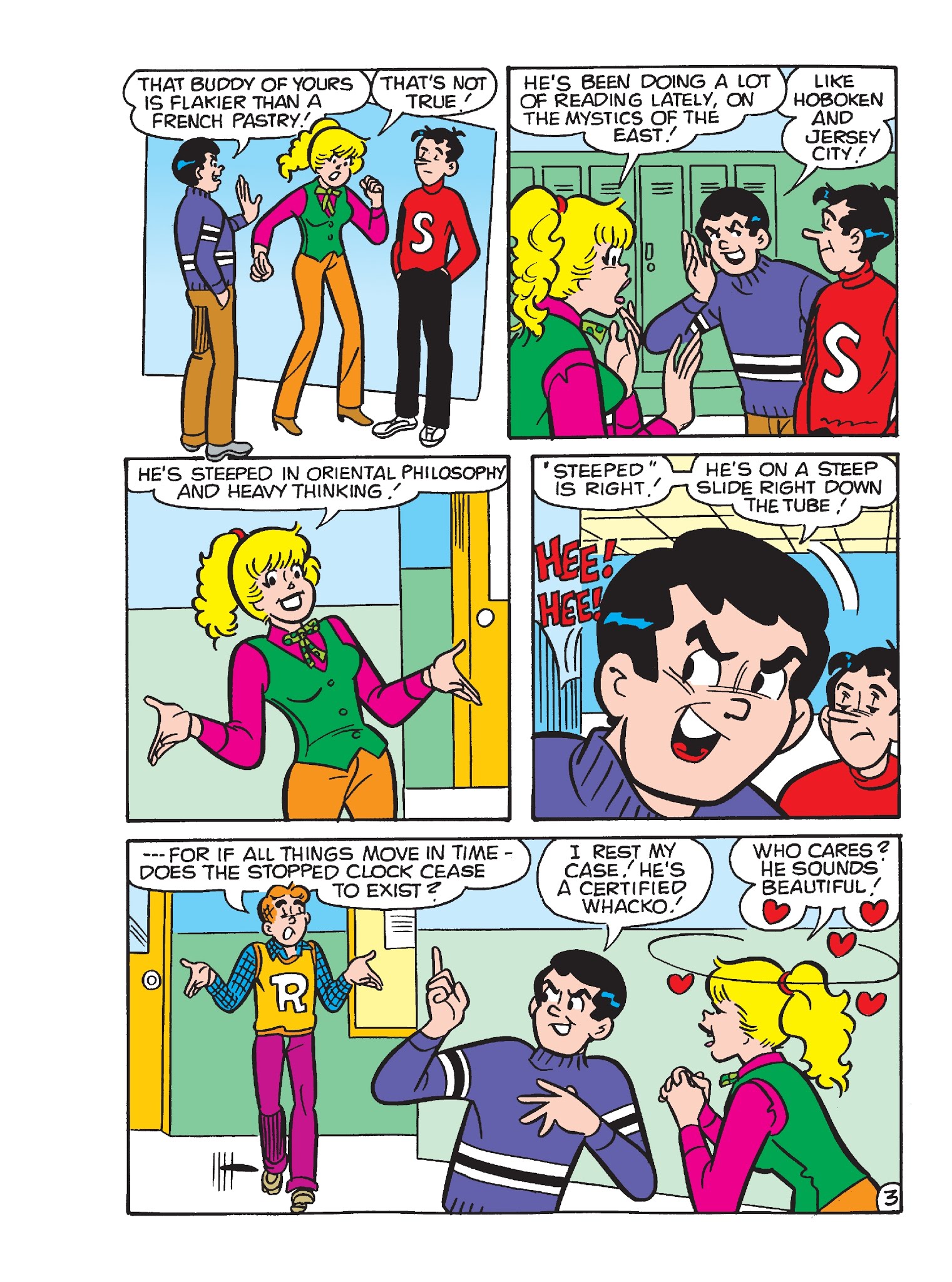 Read online Archie's Funhouse Double Digest comic -  Issue #27 - 137