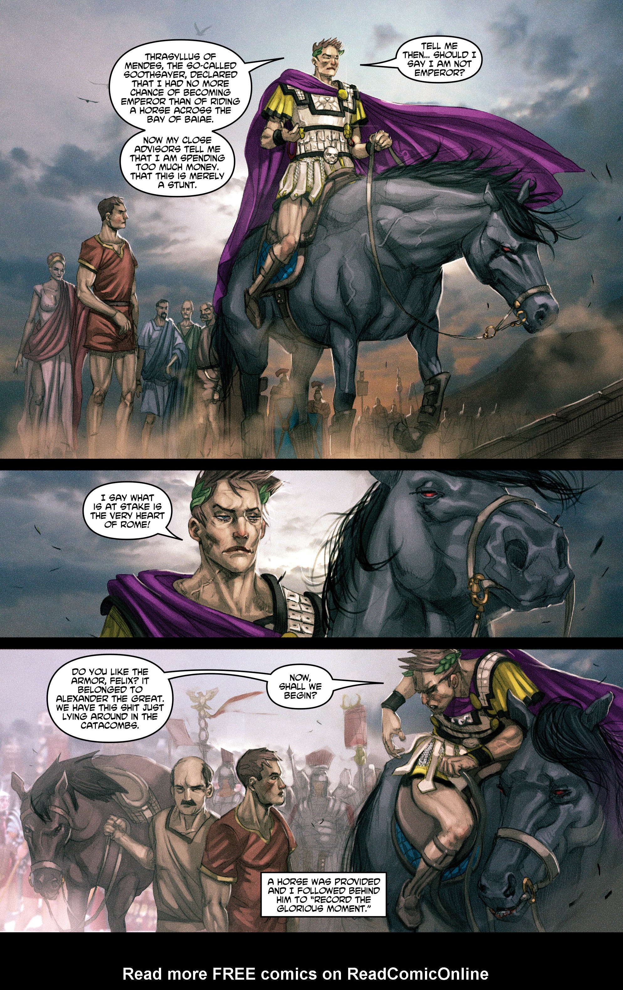 Read online Caligula comic -  Issue #3 - 21