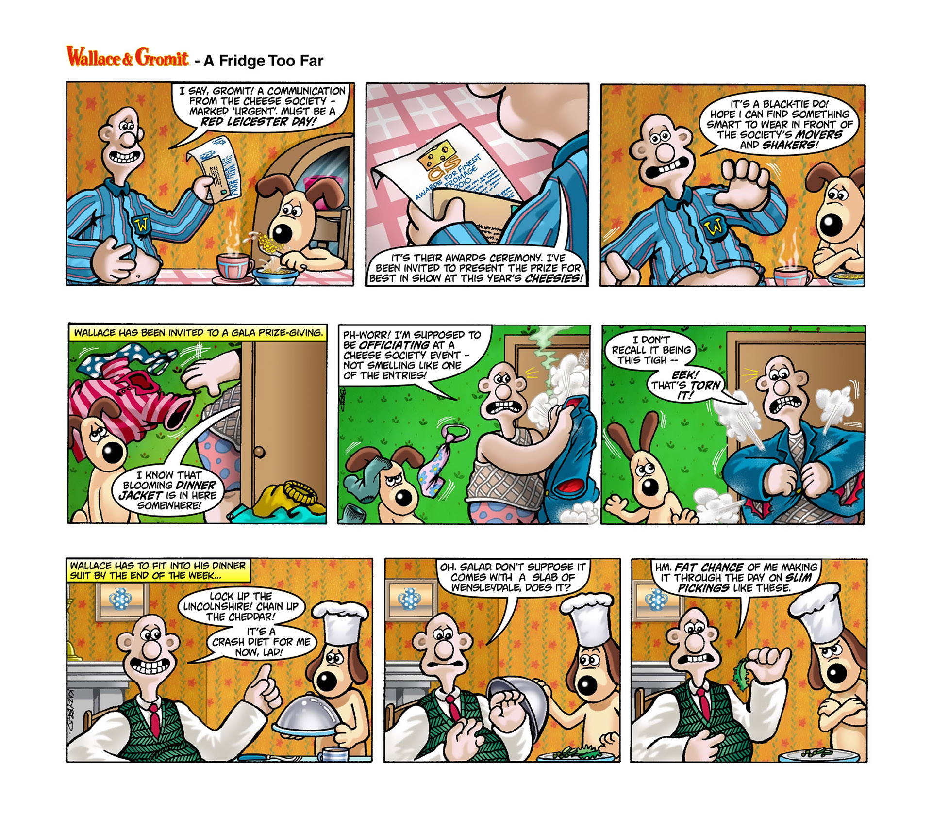 Read online Wallace & Gromit Dailies comic -  Issue #4 - 2