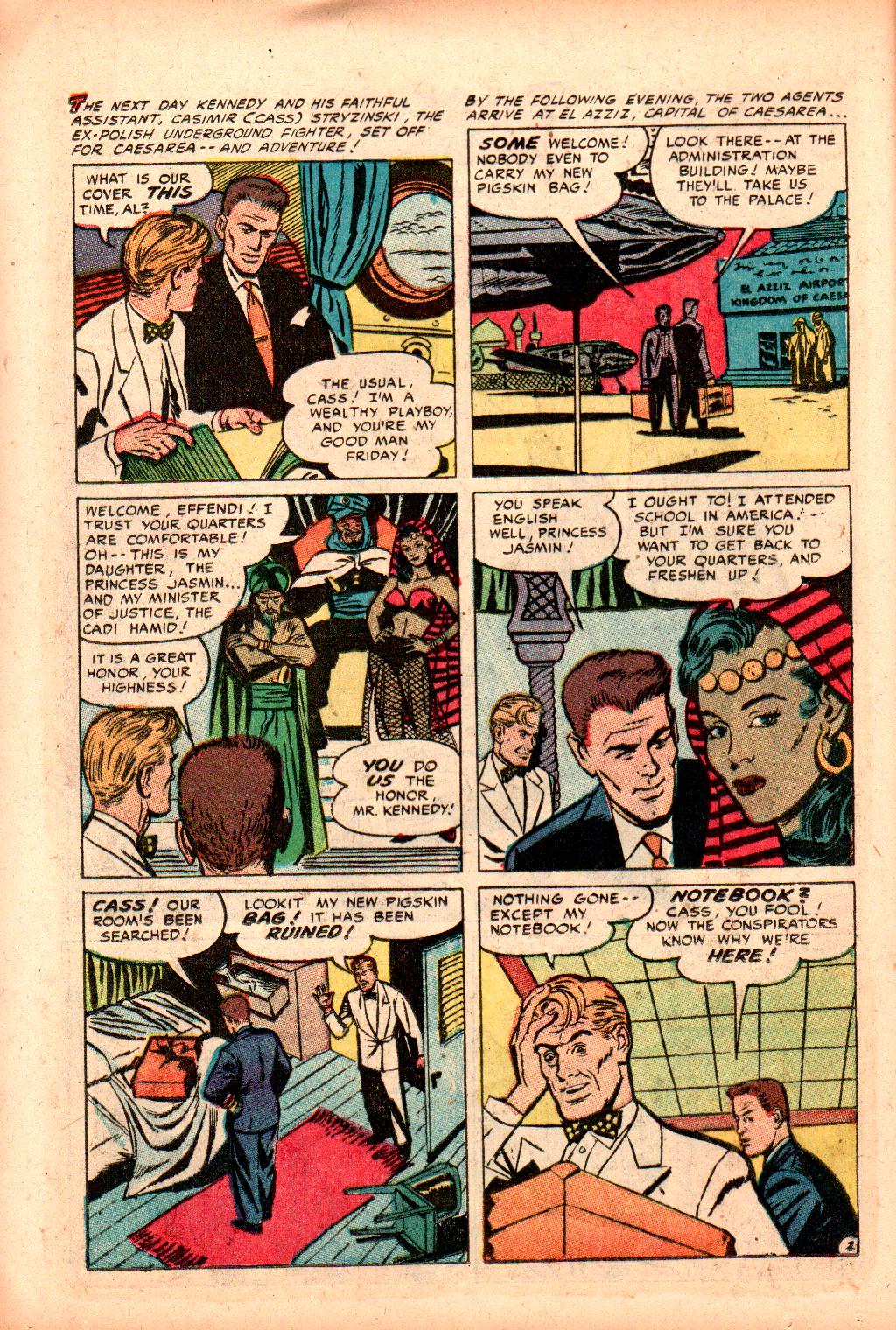 Read online Cloak and Dagger (1952) comic -  Issue # Full - 12