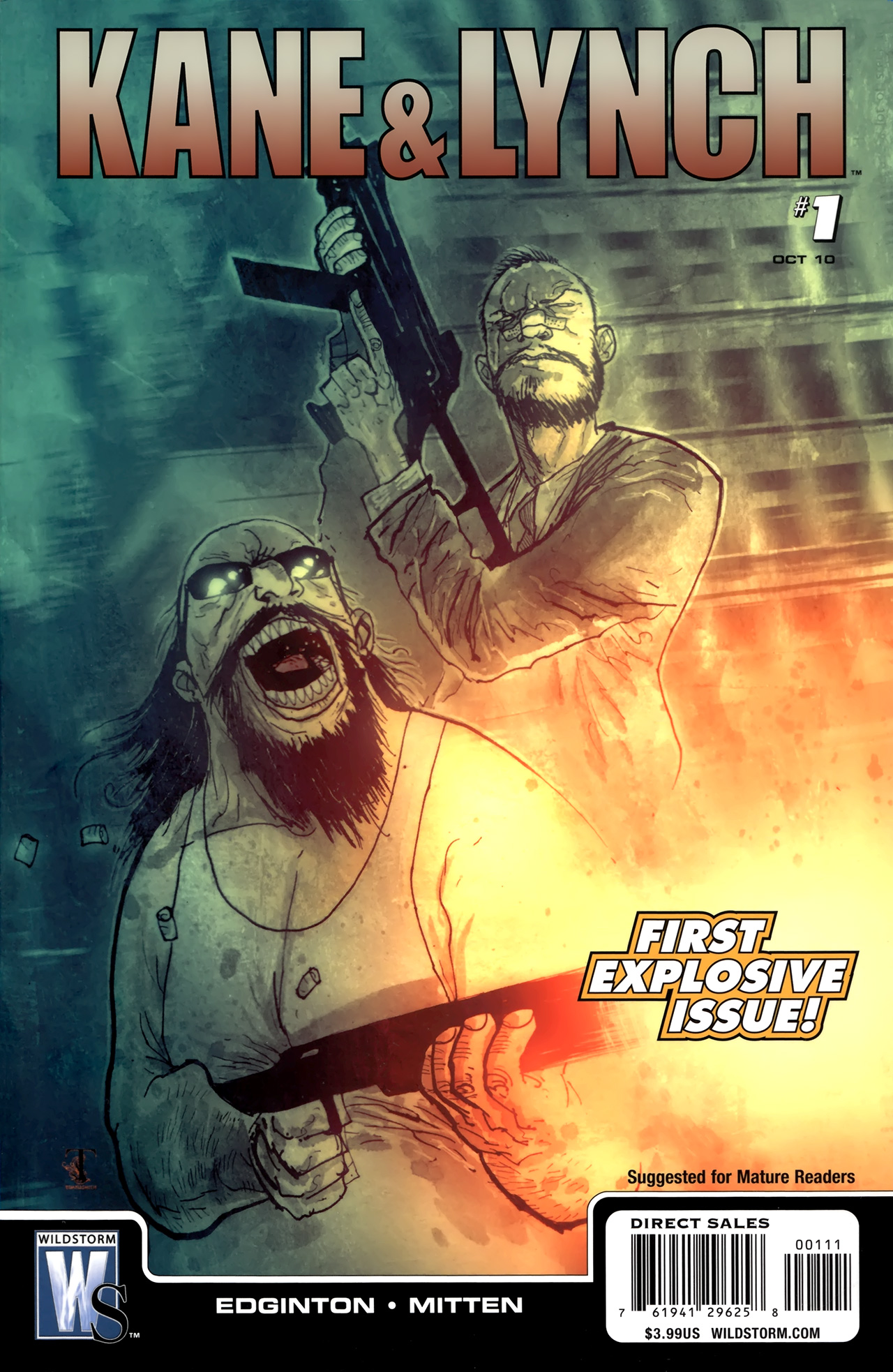 Read online Kane & Lynch comic -  Issue #1 - 1