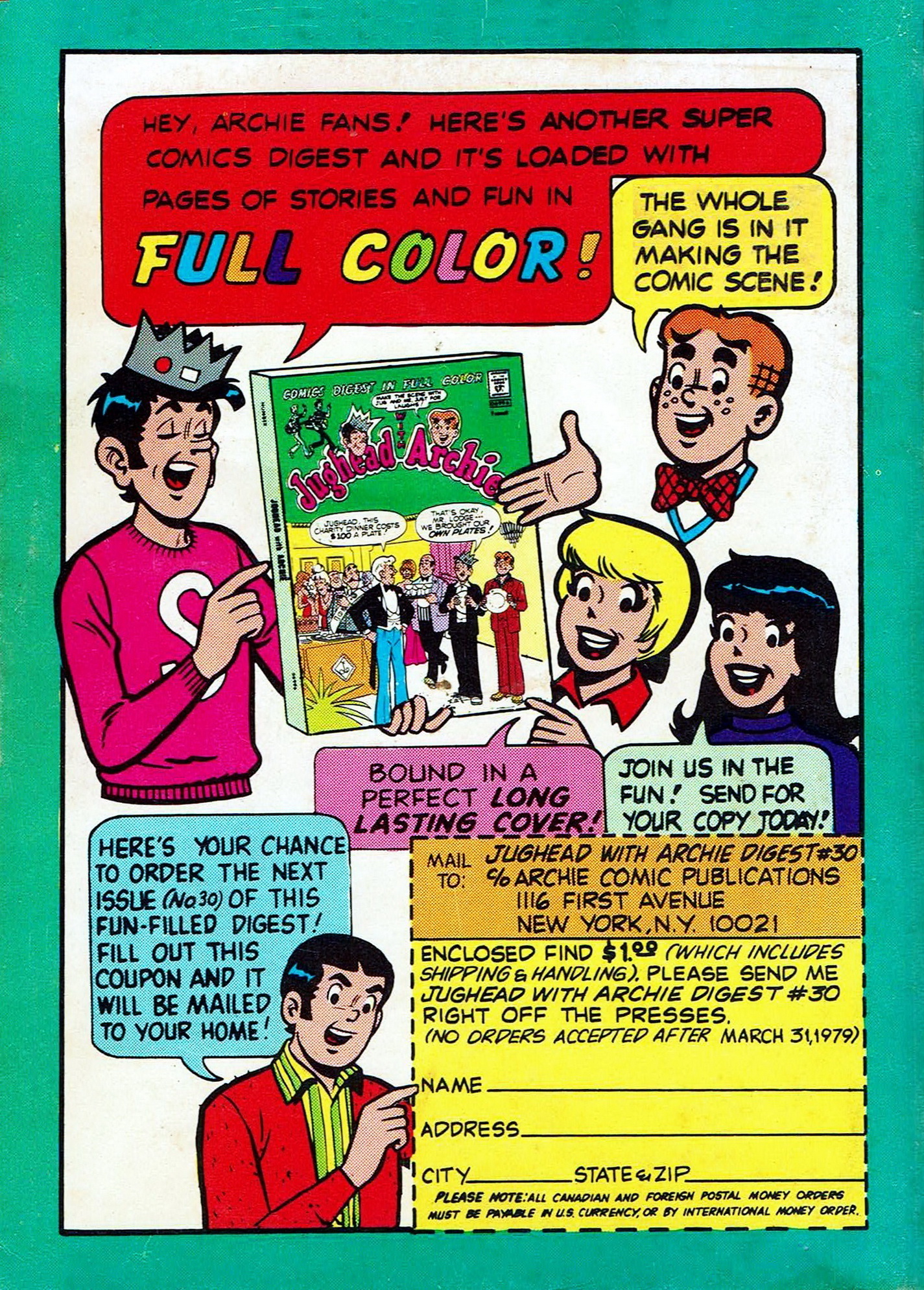 Read online Archie Digest Magazine comic -  Issue #33 - 146