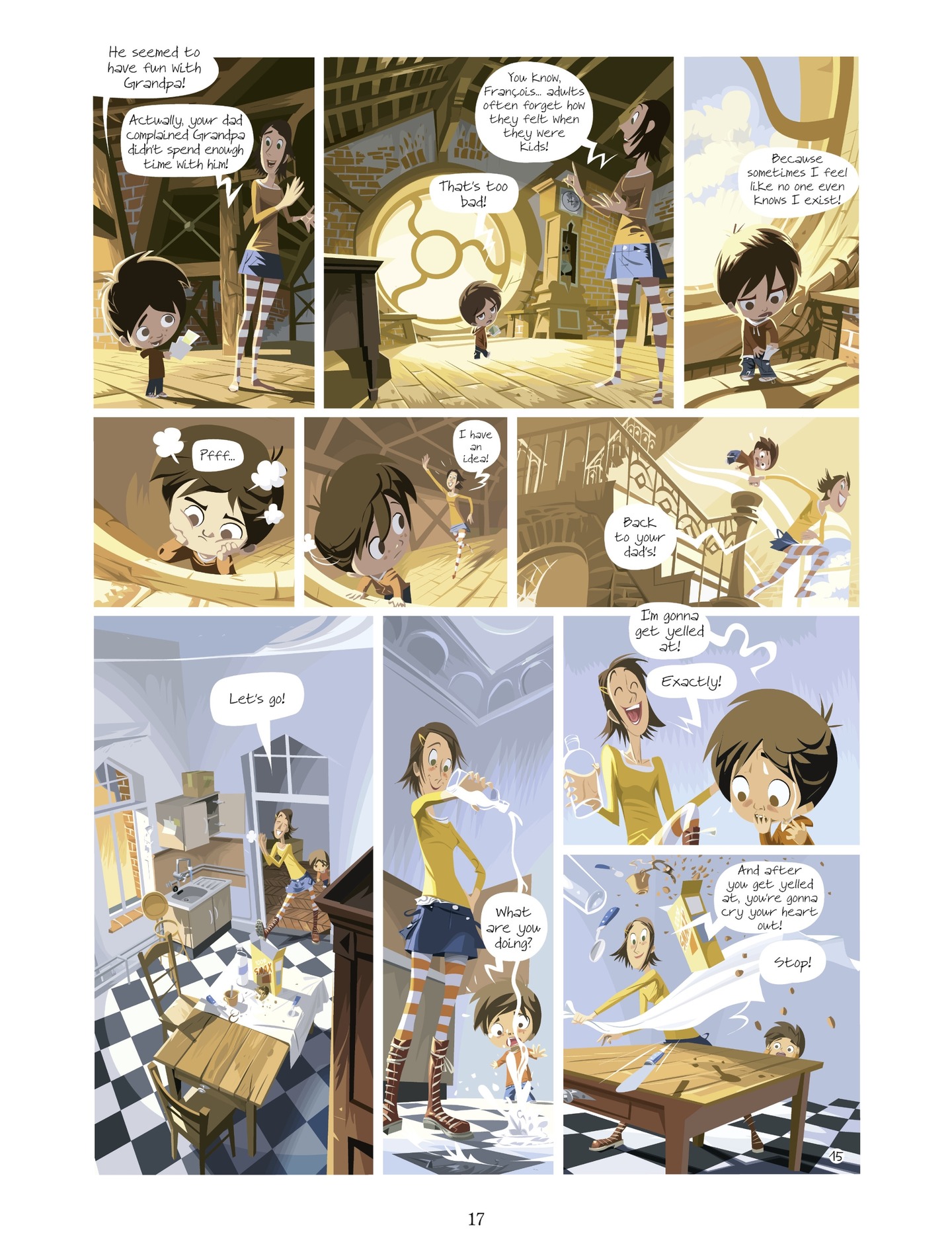 Read online The World According To François comic -  Issue #3 - 17