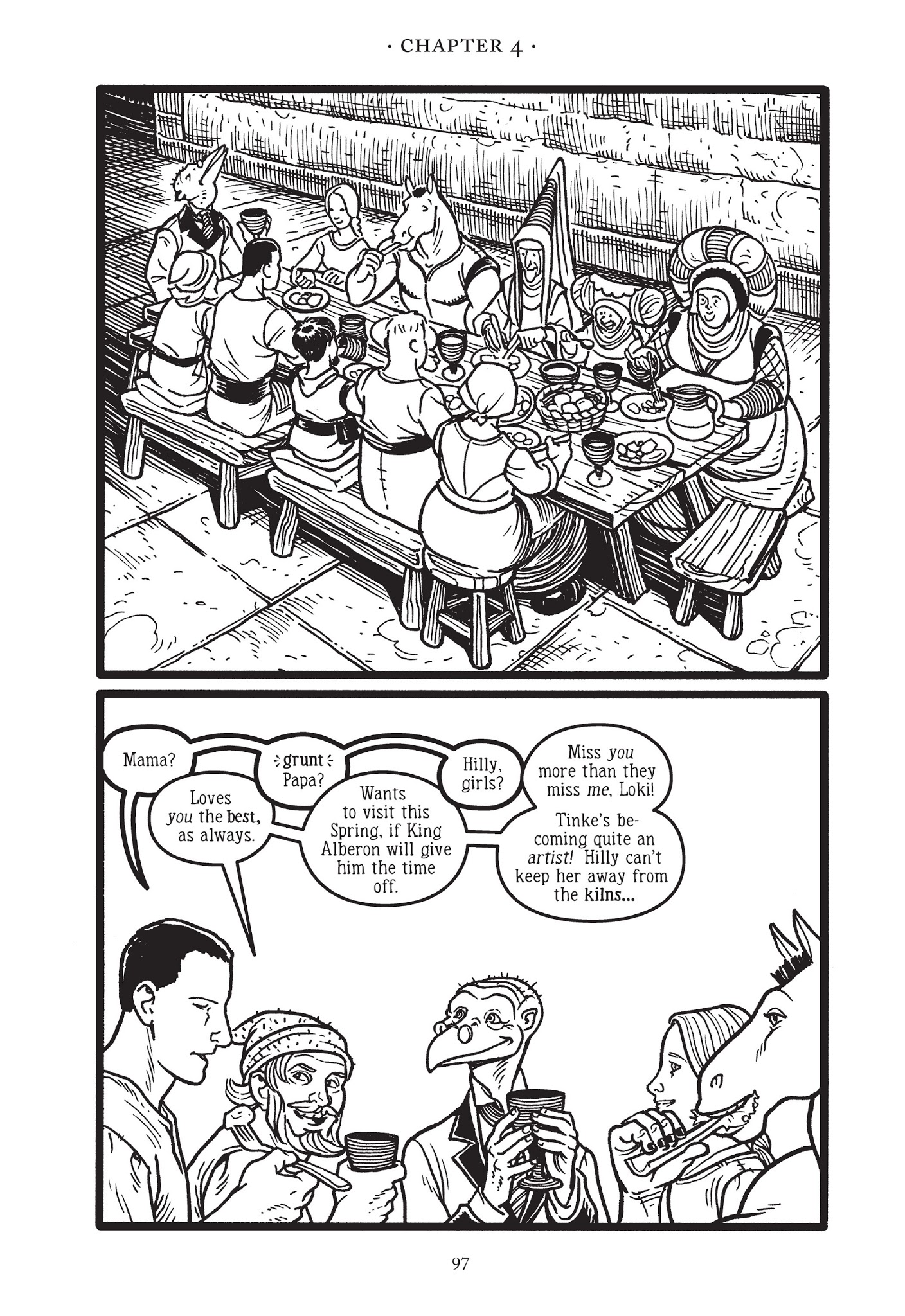 Read online Castle Waiting comic -  Issue # TPB 2 - 97