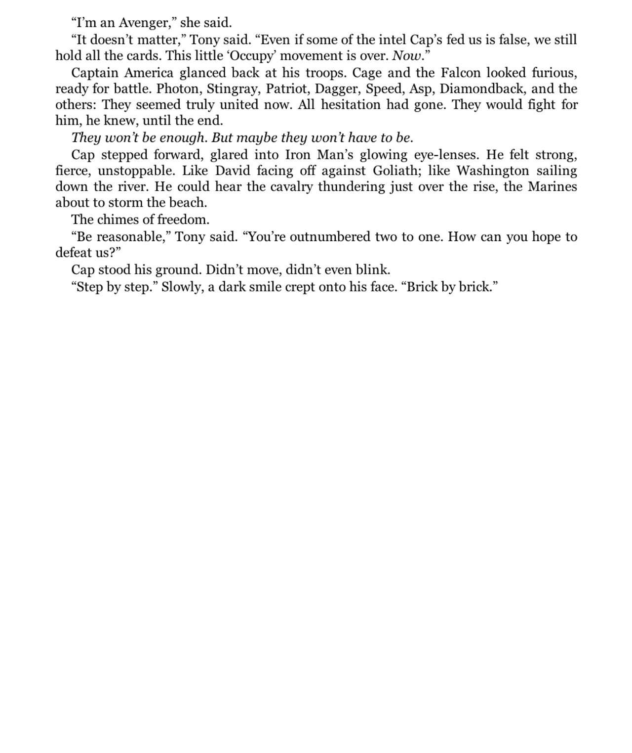 Read online Civil War Prose Novel comic -  Issue # TPB (Part 2) - 79