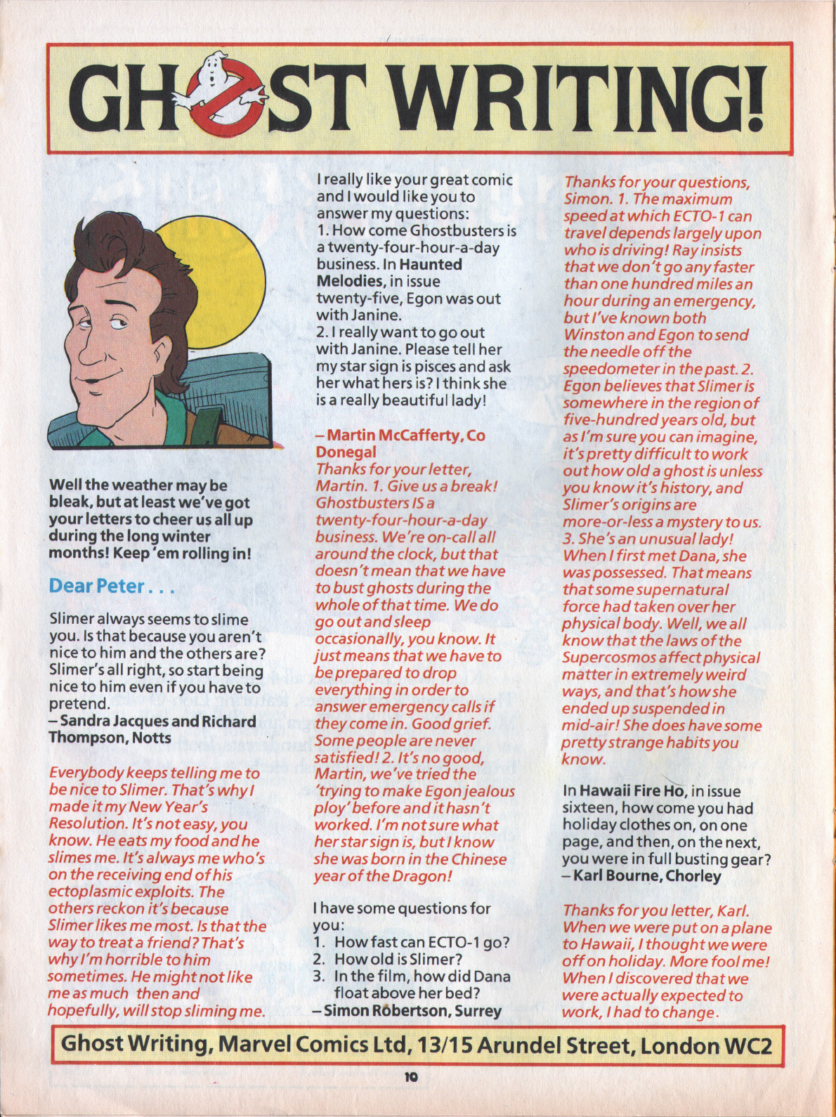 Read online The Real Ghostbusters comic -  Issue #35 - 10
