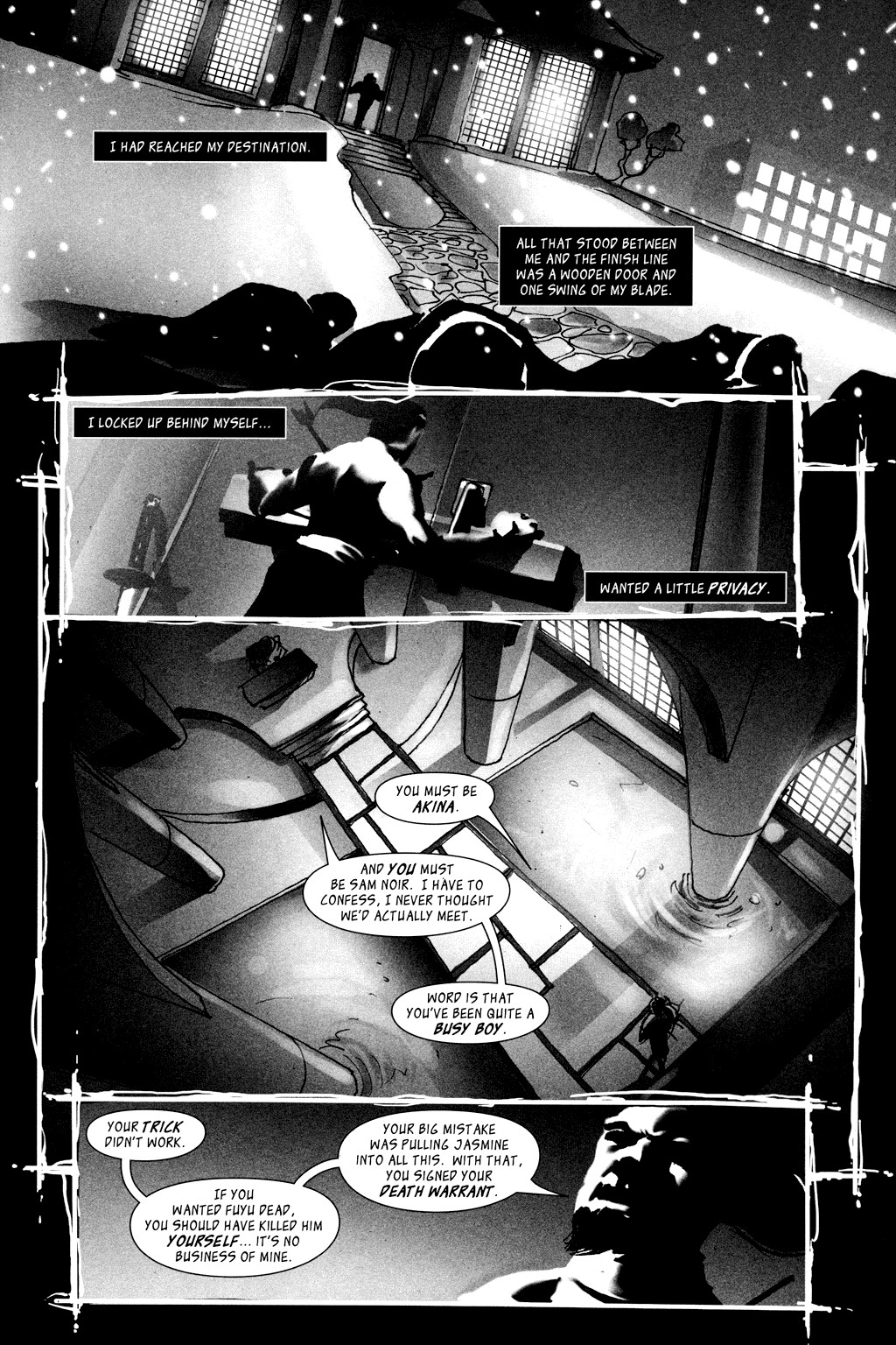 Read online Sam Noir: Samurai Detective comic -  Issue #3 - 17