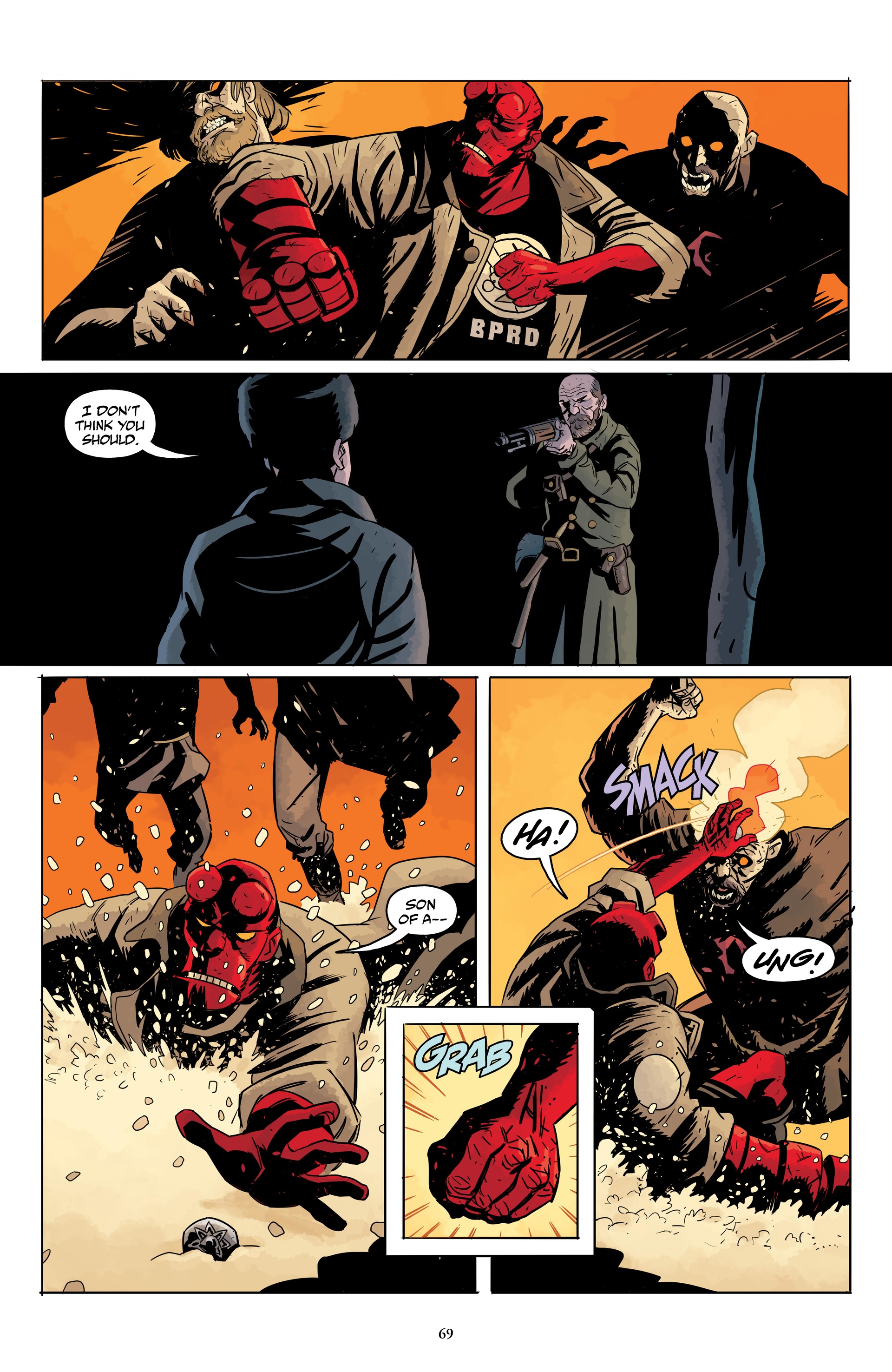 Read online Hellboy and the B.P.R.D.: The Return of Effie Kolb and Others comic -  Issue # TPB (Part 1) - 71