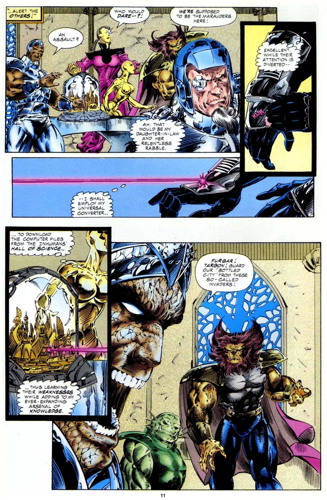 Read online Fantastic Four: Atlantis Rising comic -  Issue #2 - 11