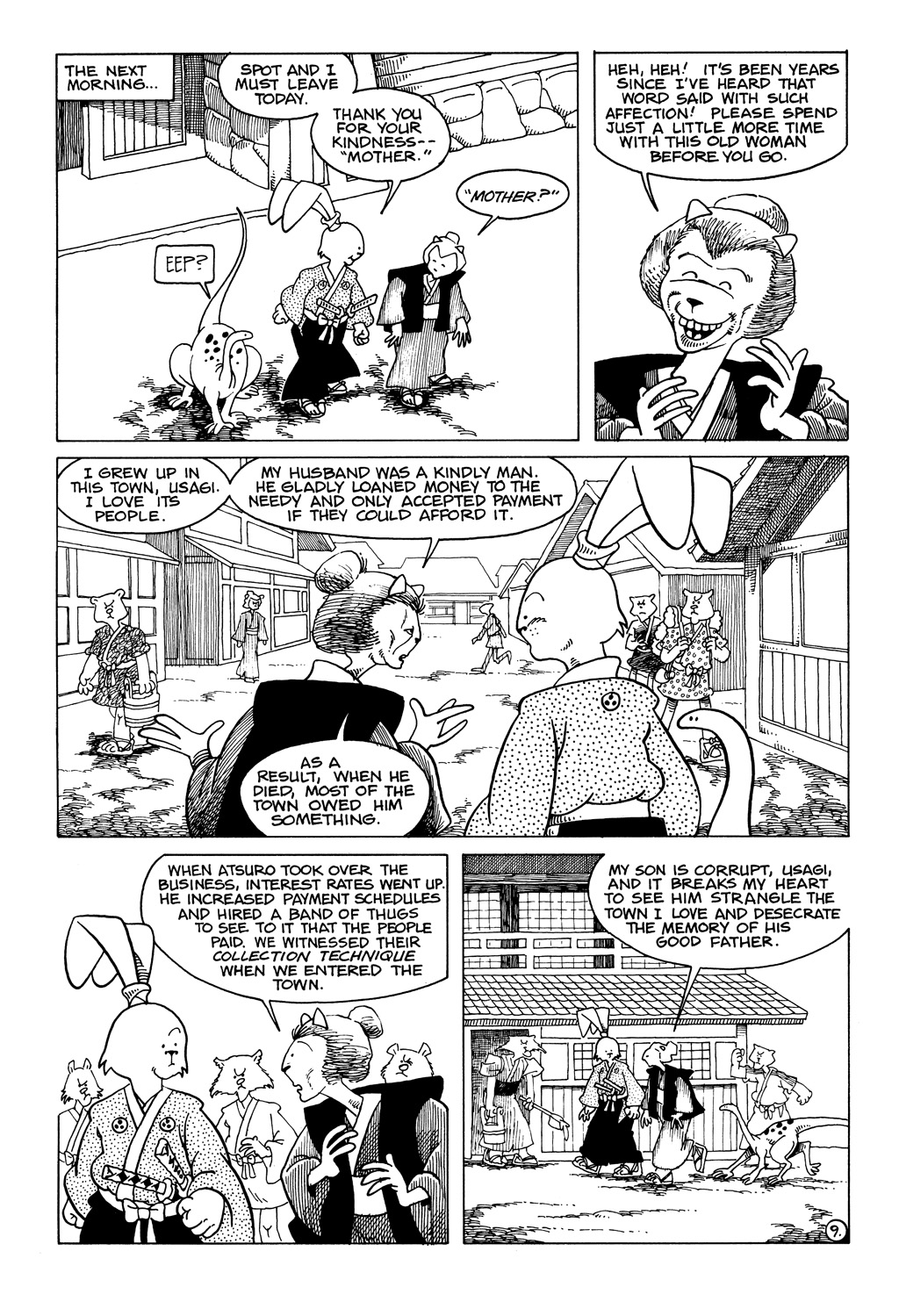 Read online Usagi Yojimbo (1987) comic -  Issue #8 - 11