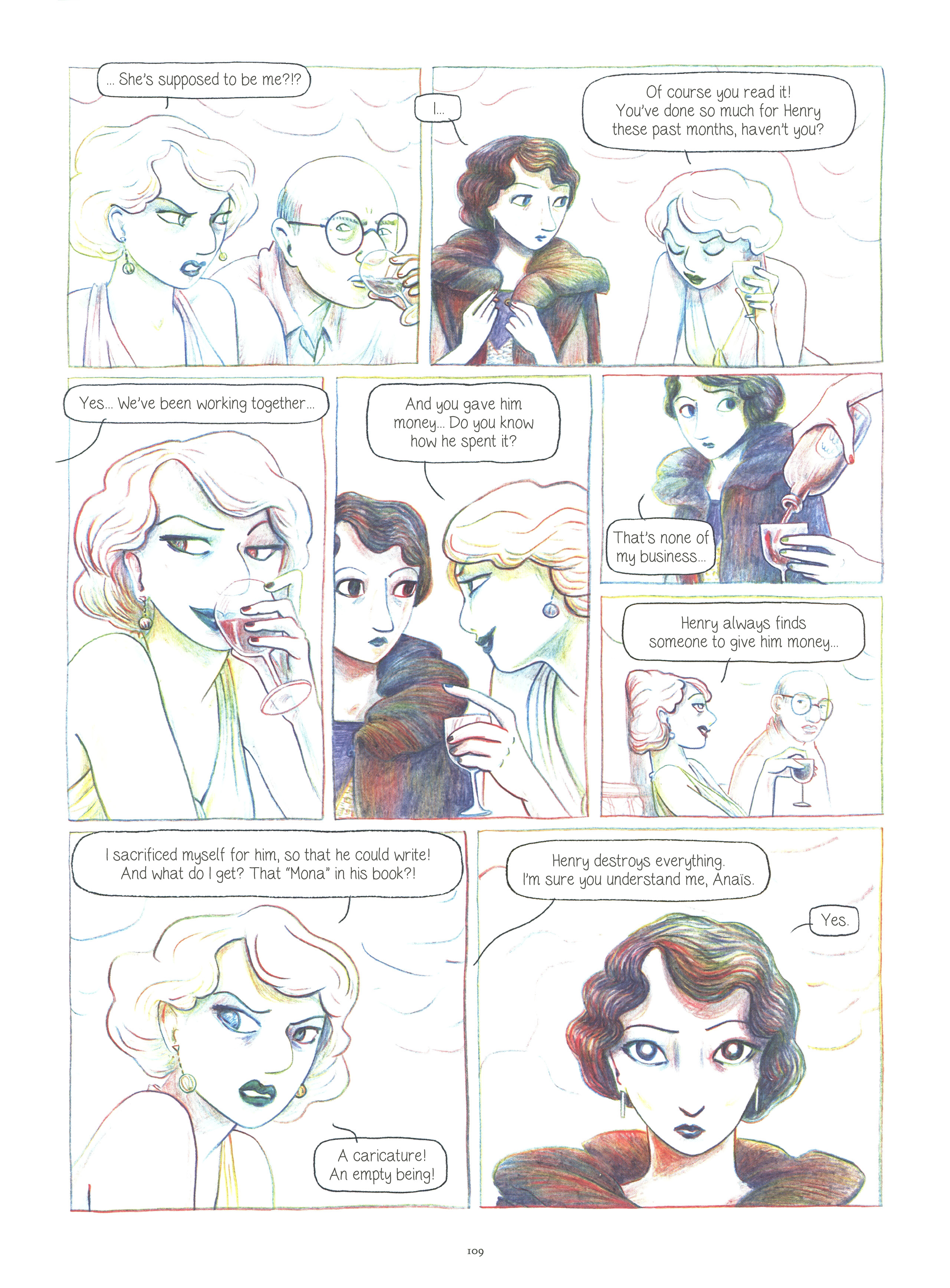 Read online Anais Nin: On the Sea of Lies comic -  Issue # TPB (Part 2) - 7