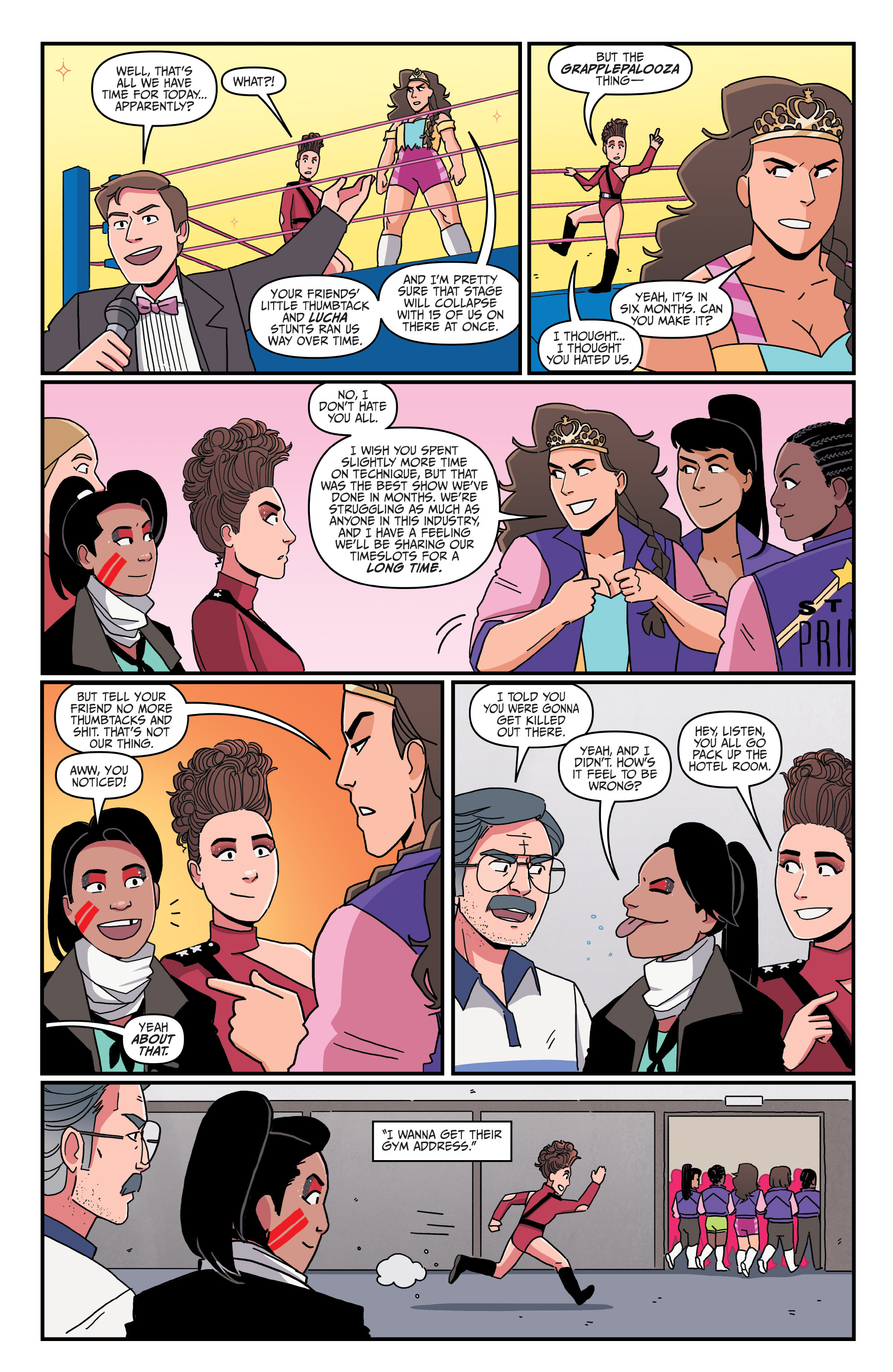 Read online GLOW comic -  Issue #4 - 21