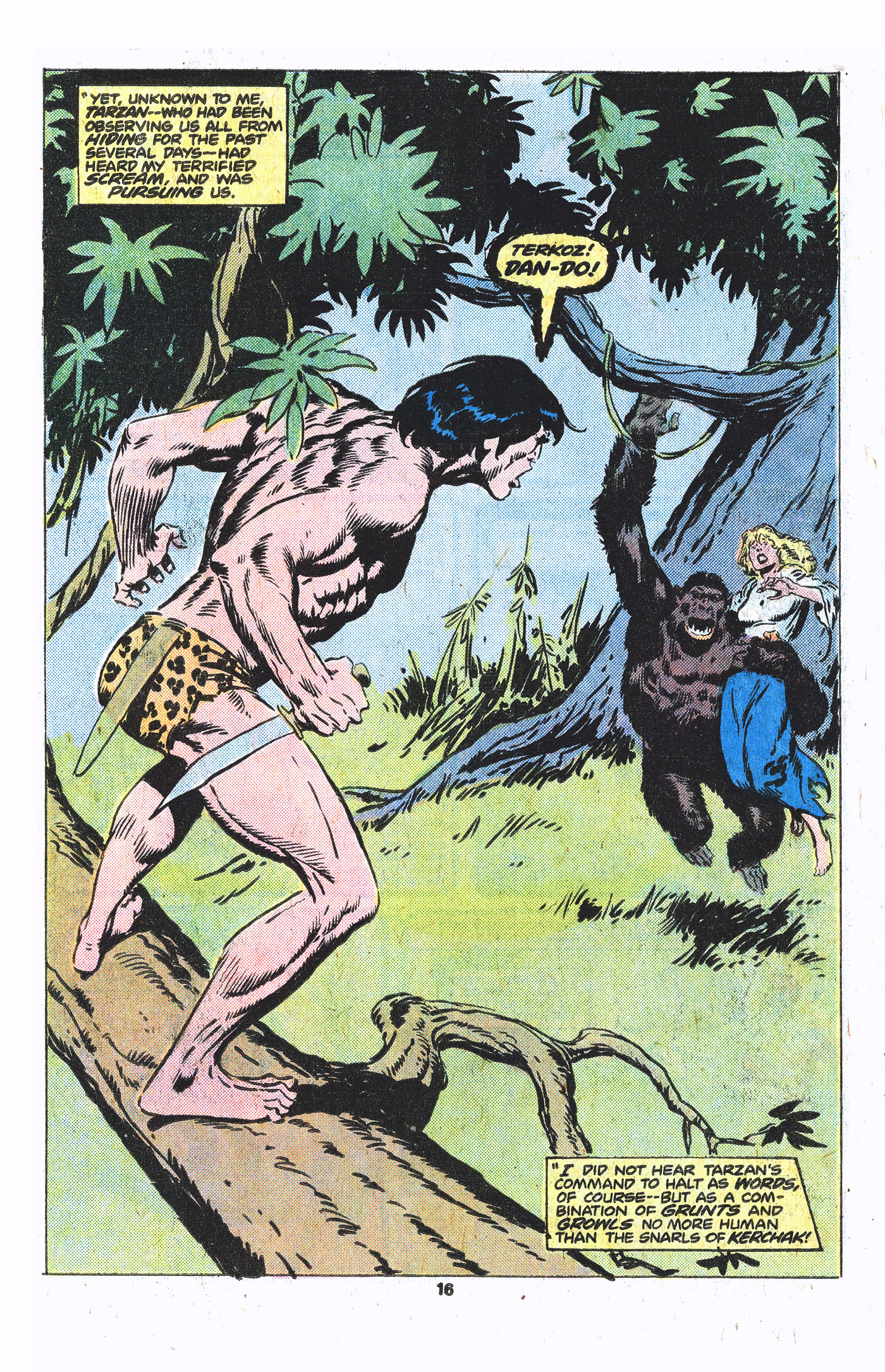 Read online Tarzan (1977) comic -  Issue #2 - 10