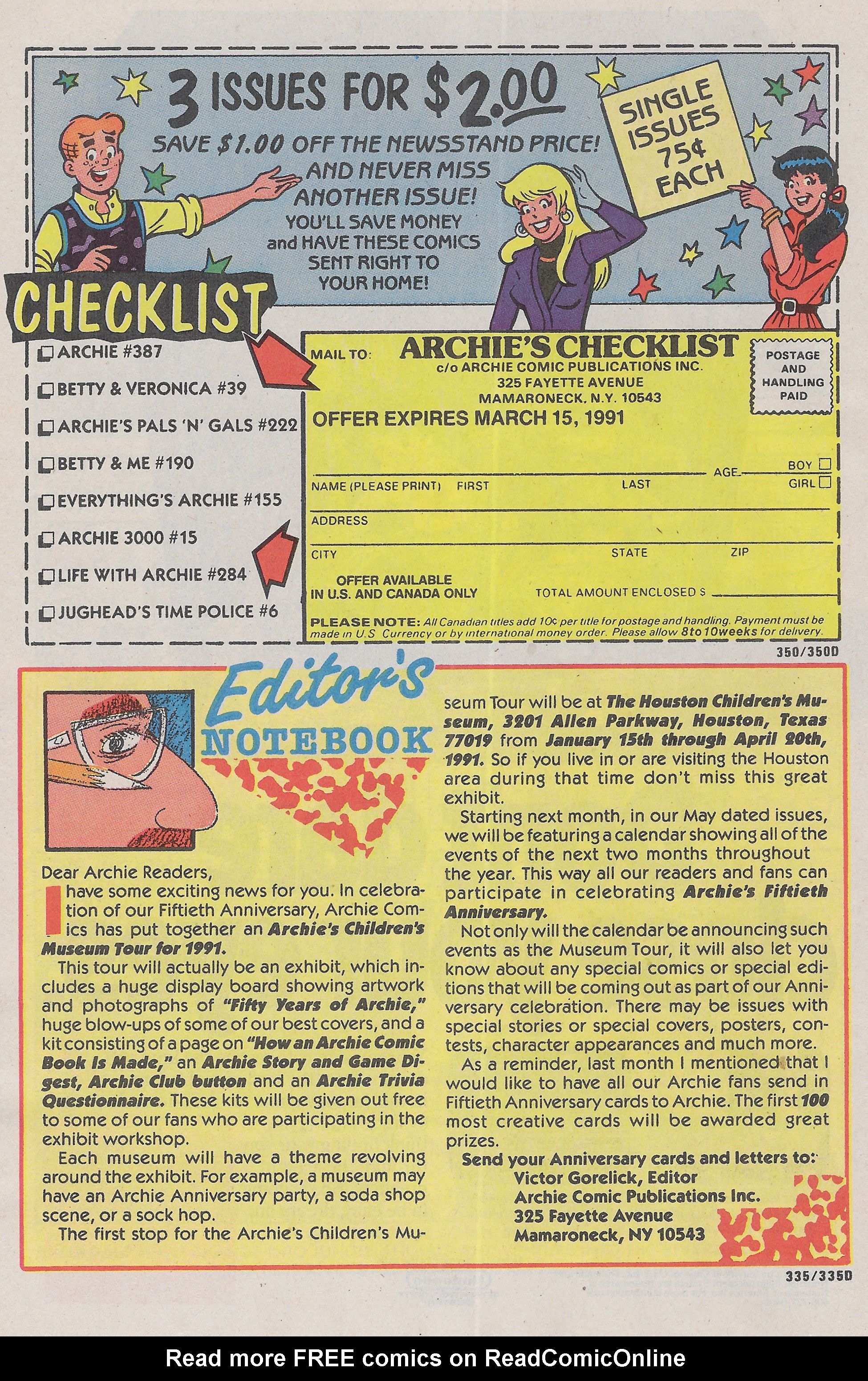 Read online Jughead (1987) comic -  Issue #23 - 26