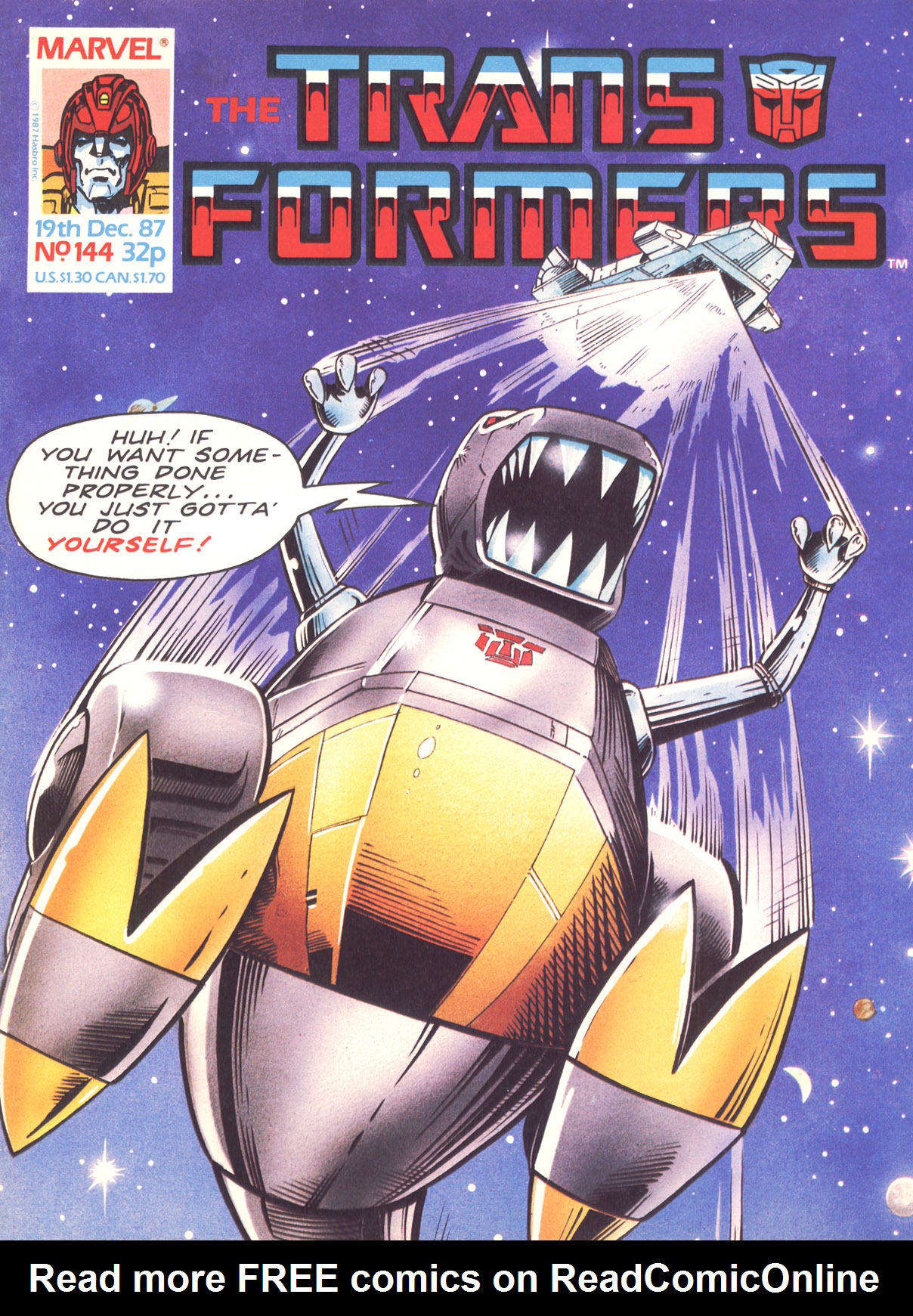 Read online The Transformers (UK) comic -  Issue #144 - 1