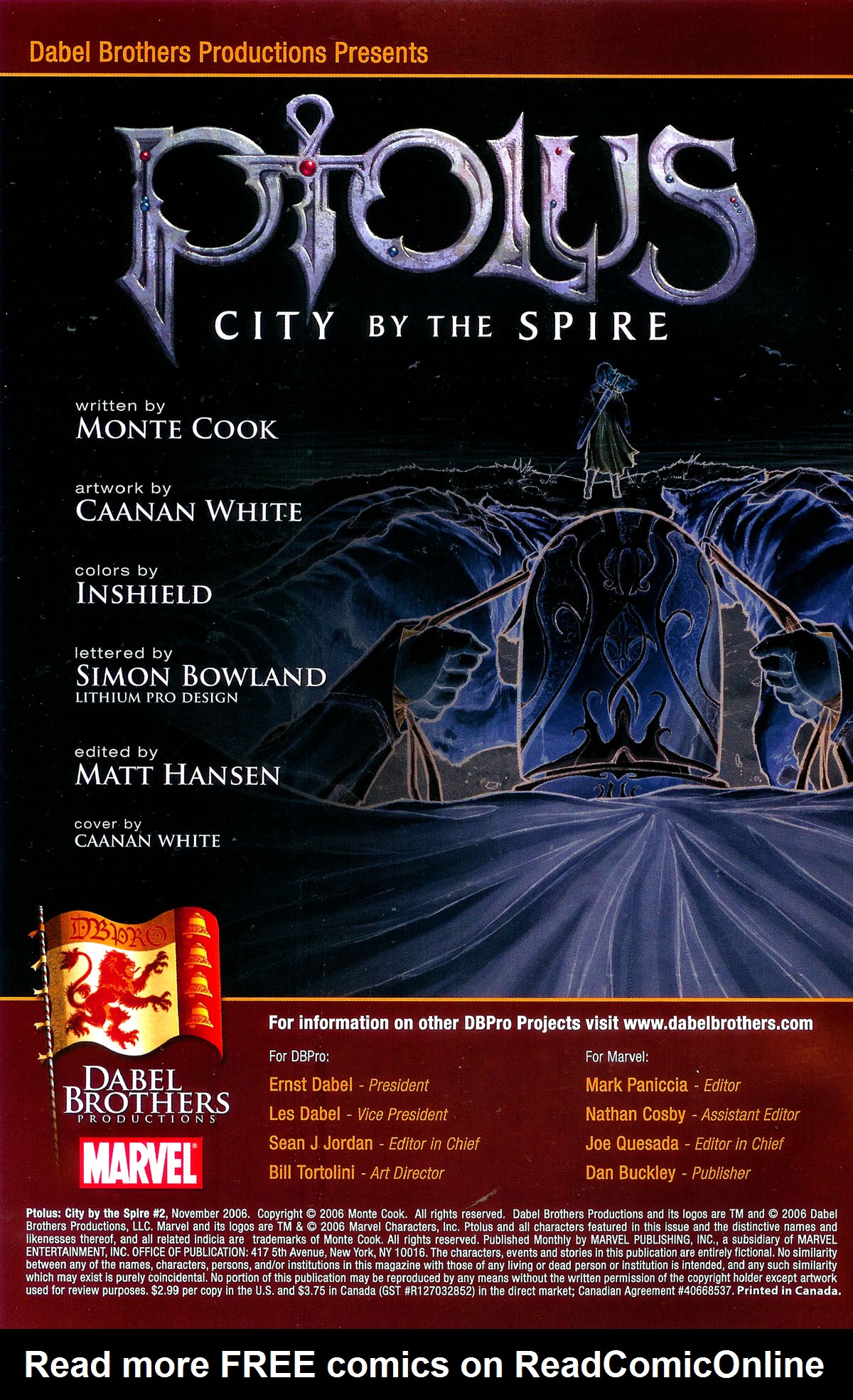 Read online Ptolus: City by the Spire comic -  Issue #2 - 2