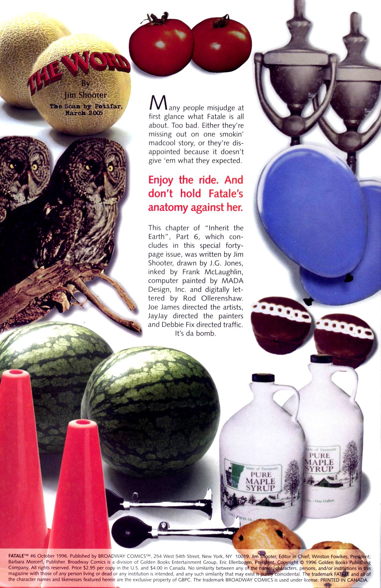 Read online Fatale (1996) comic -  Issue #6 - 2