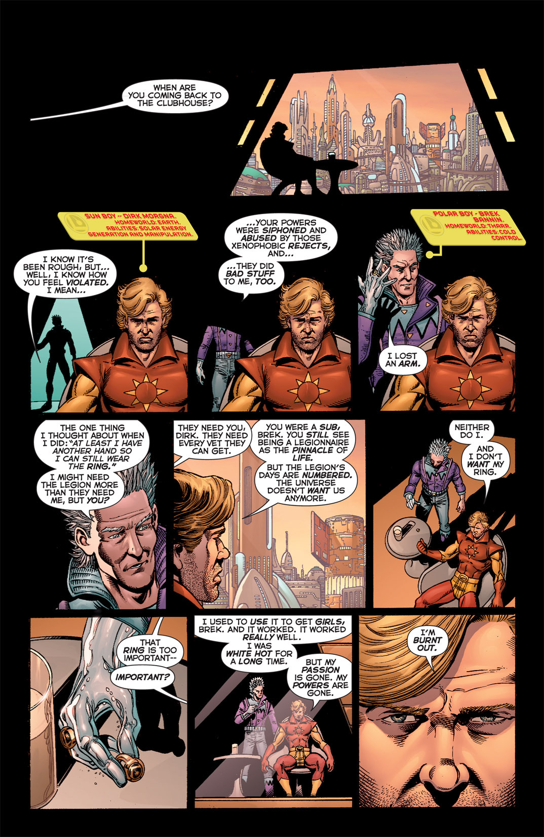 Read online Final Crisis: Legion of Three Worlds comic -  Issue #1 - 23