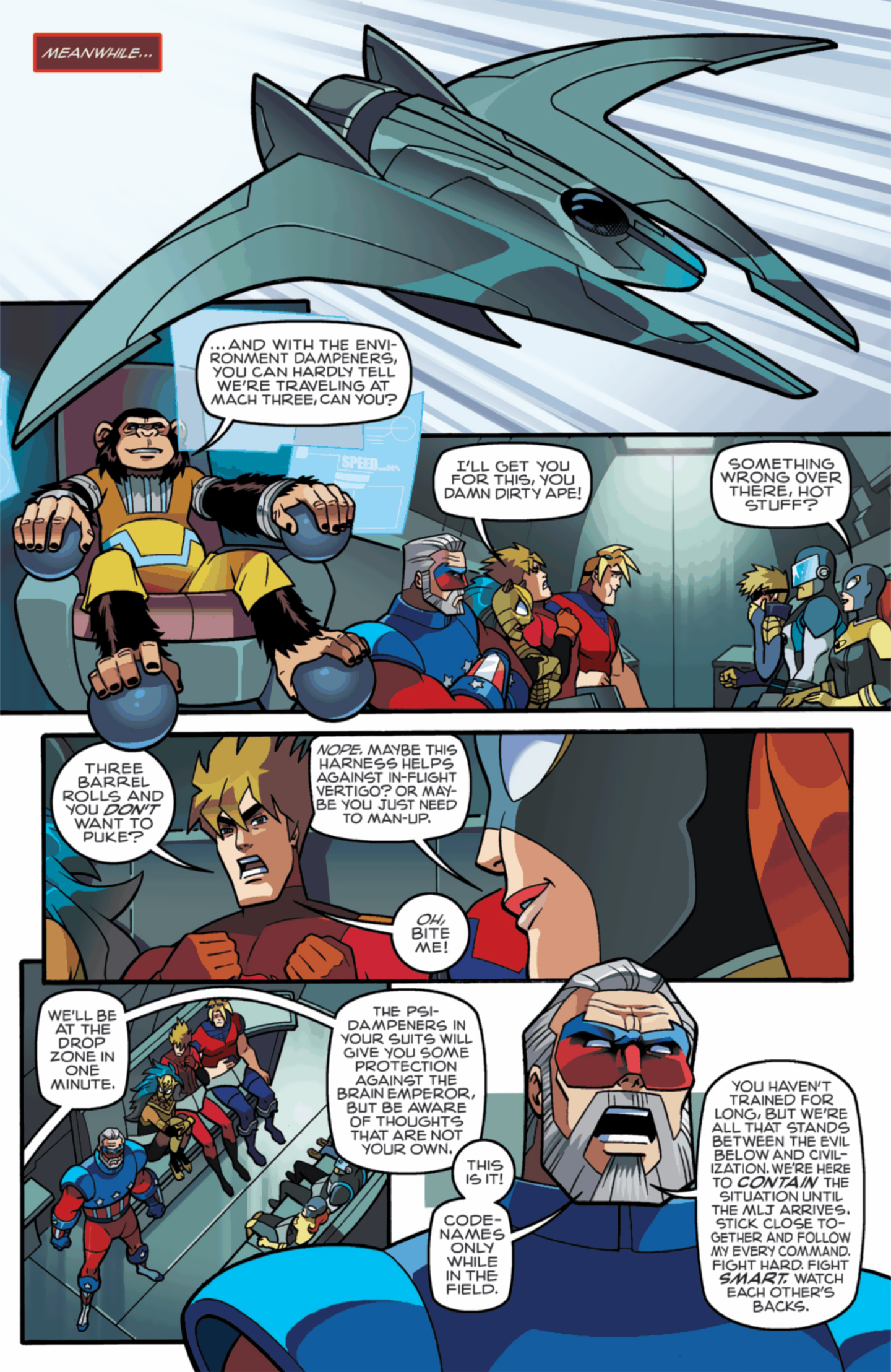 Read online New Crusaders: Rise Of The Heroes comic -  Issue #5 - Act II - 6