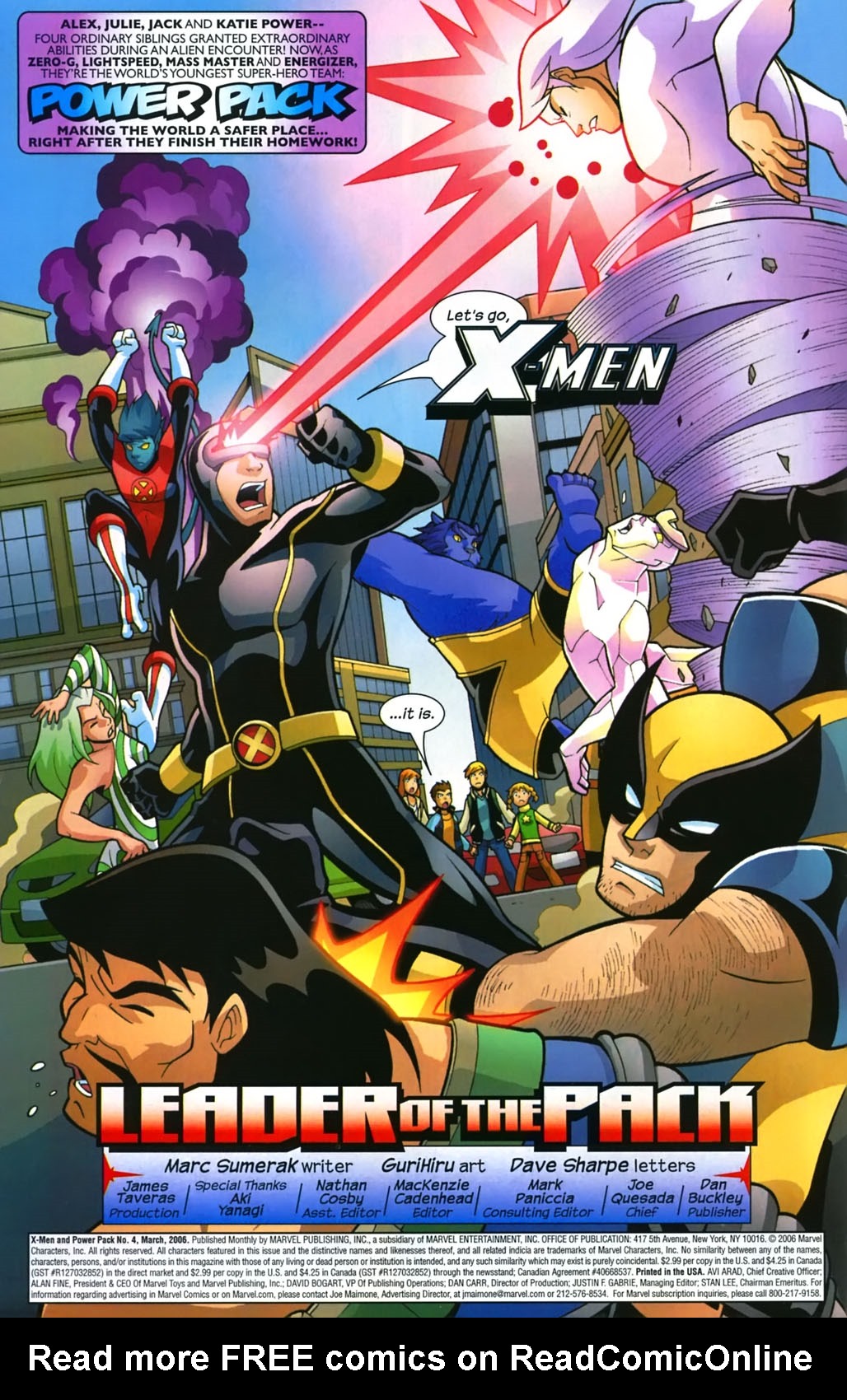 Read online X-Men and Power Pack comic -  Issue #4 - 3