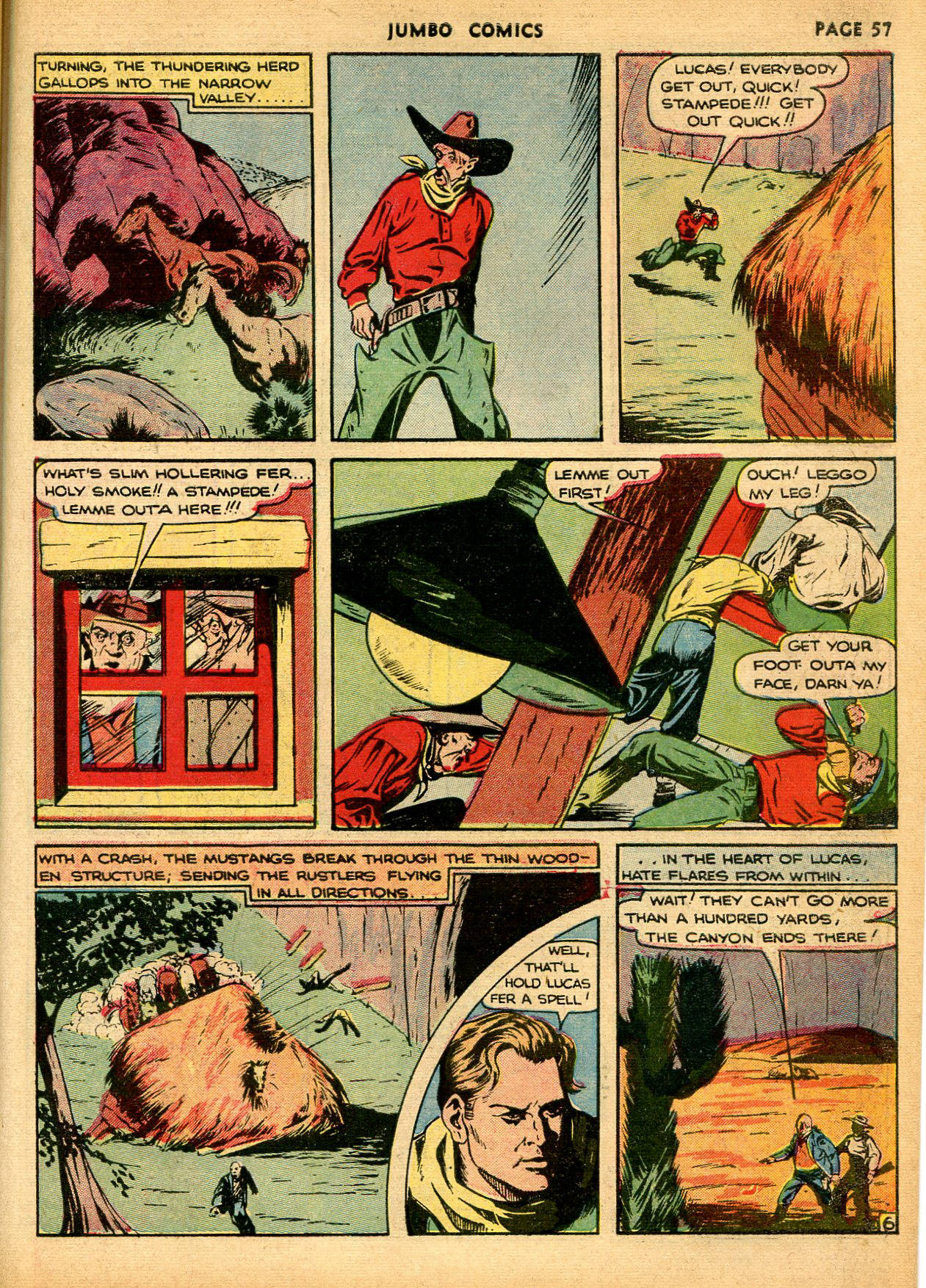 Read online Jumbo Comics comic -  Issue #21 - 59