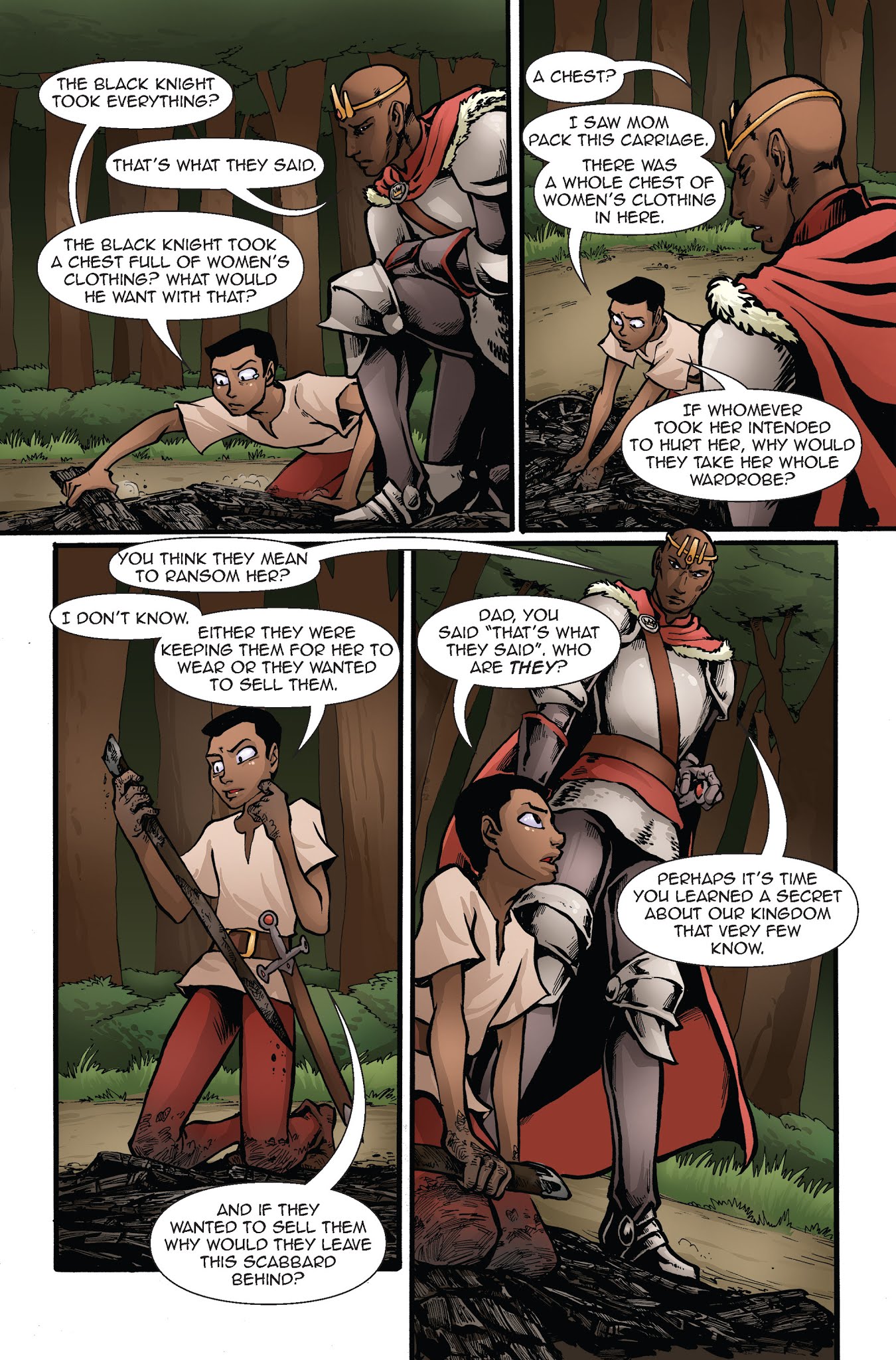 Read online Princeless Book 4: Be Yourself (2015) comic -  Issue #1 - 13