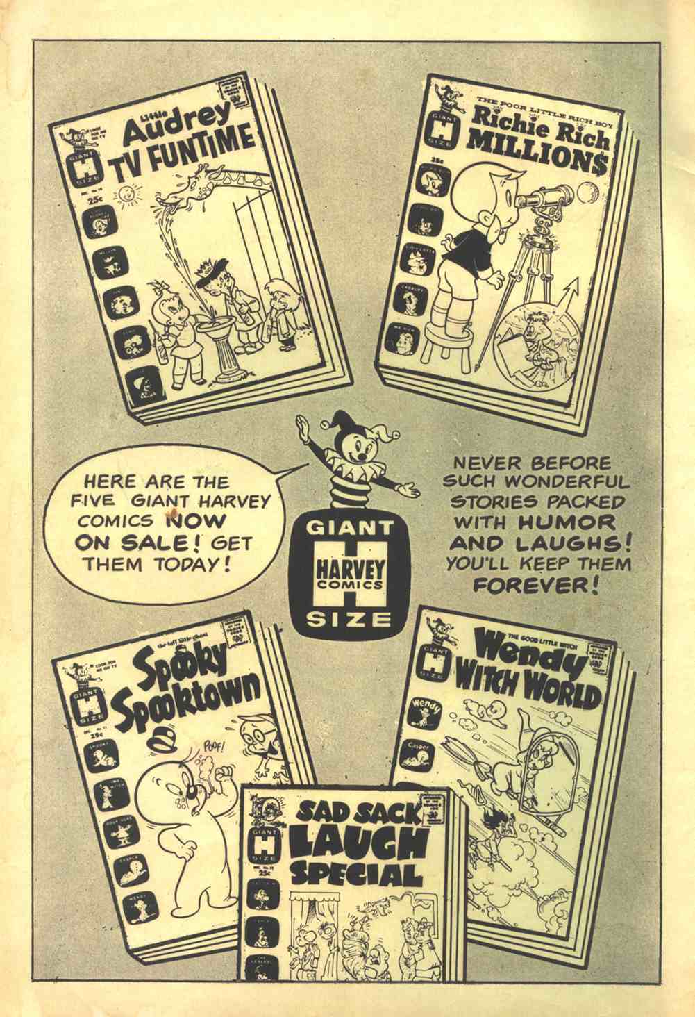 Read online Playful Little Audrey comic -  Issue #55 - 2