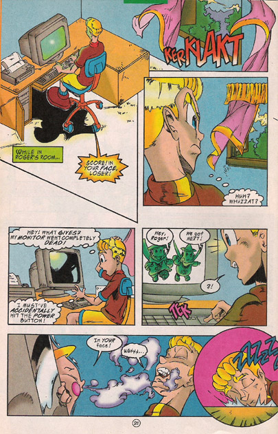 Read online NiGHTS into Dreams... comic -  Issue #5 - 23