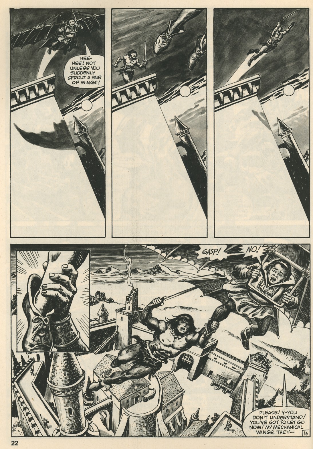 Read online The Savage Sword Of Conan comic -  Issue #108 - 22